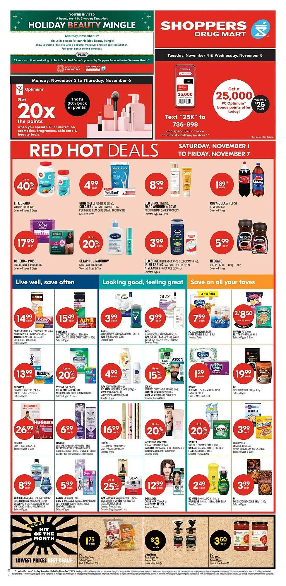 Shoppers Drug Mart flyer from October 31 to November 6 2025 - flyer page 5