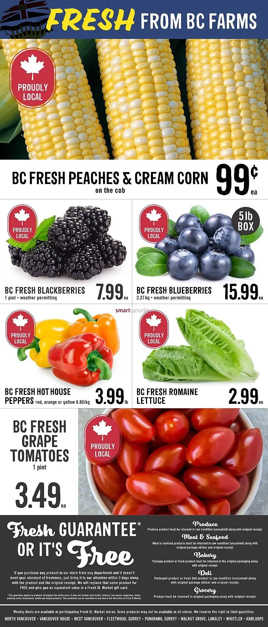 Fresh St Market flyer from July 31 to August 6 2025 - flyer page 4