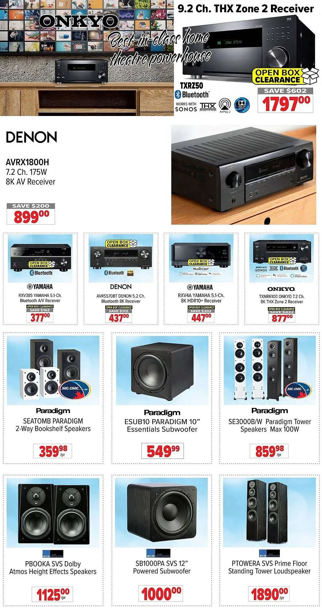 2001 Audio Video flyer from February 13 to February 20 2026 - flyer page 4