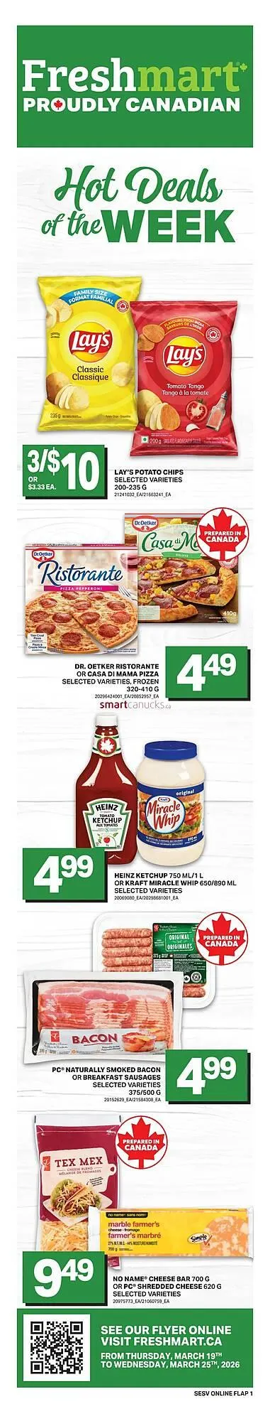 Freshmart flyer - 1