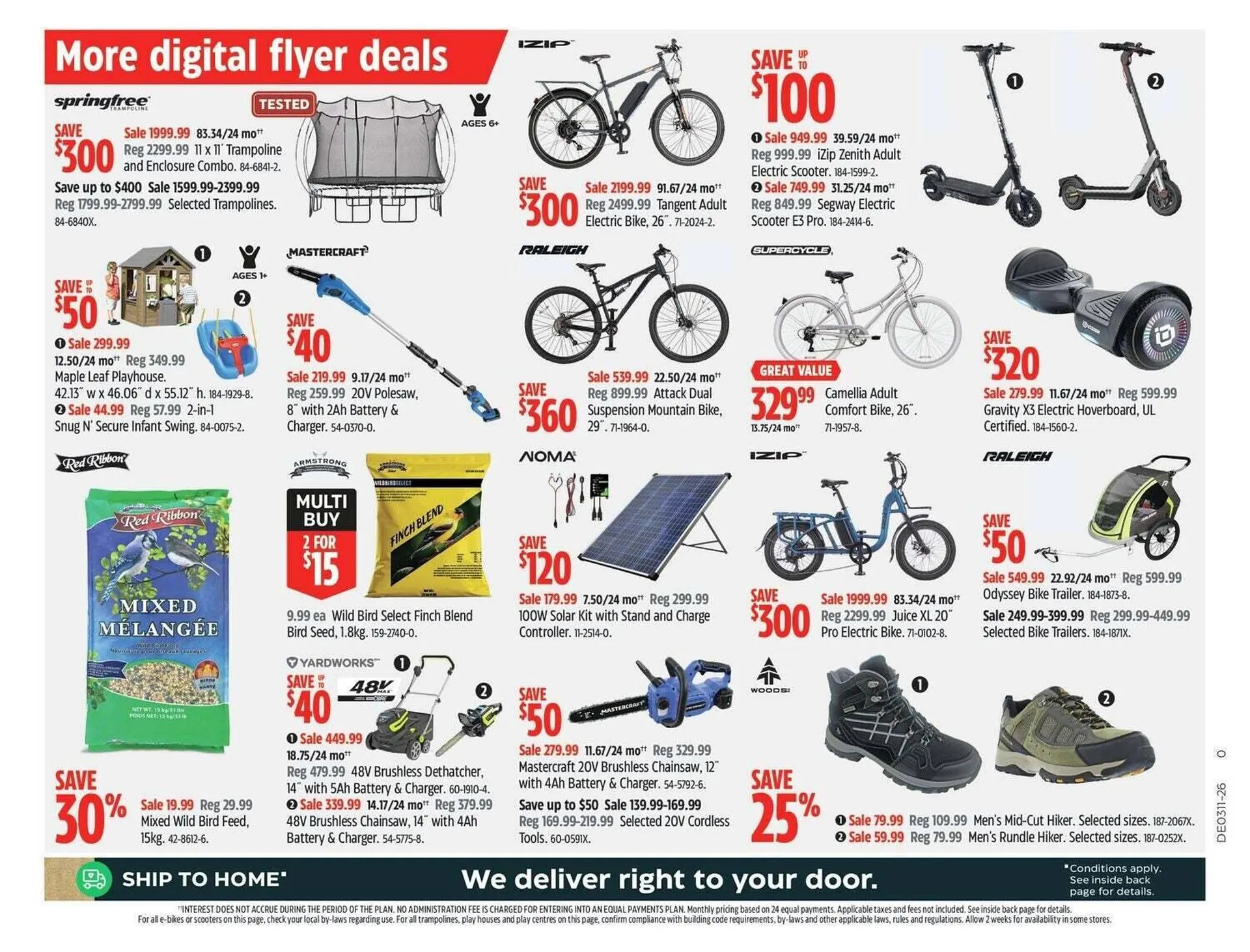 Canadian Tire flyer from March 12 to April 2 2026 - flyer page 25