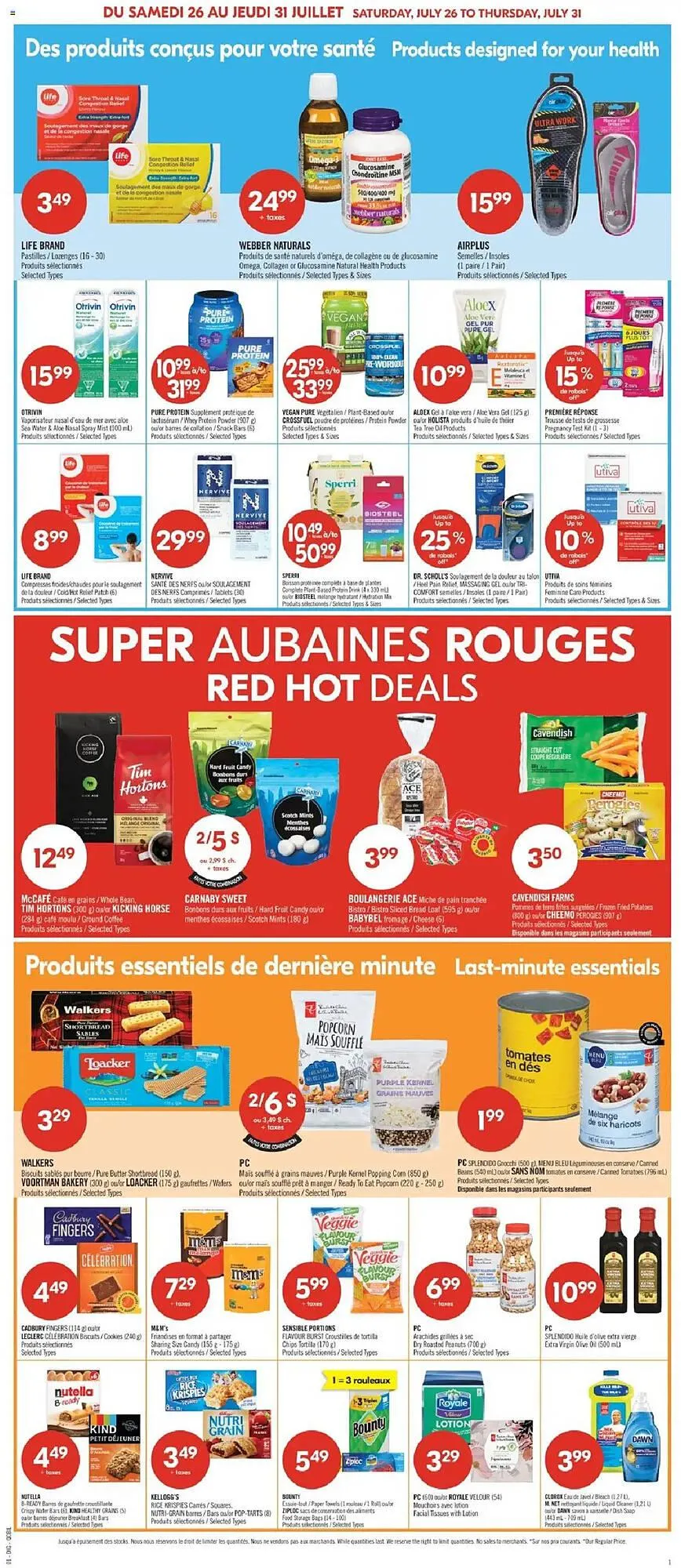 Pharmaprix flyer from July 26 to August 1 2025 - flyer page 15