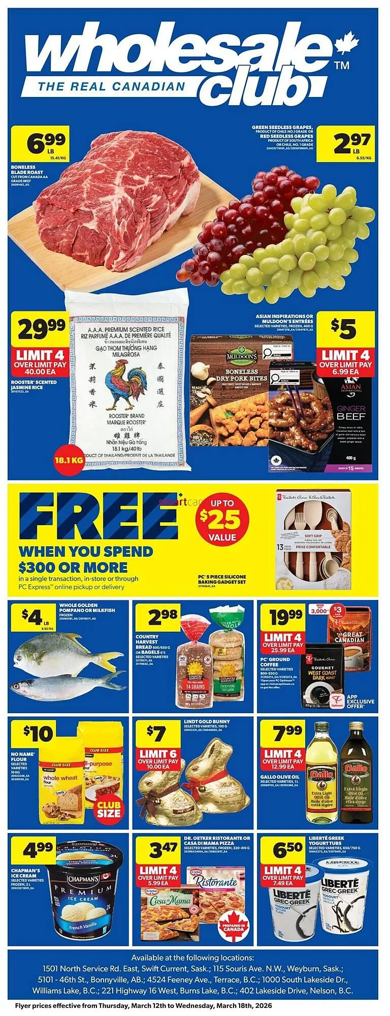 Real Canadian Superstore flyer from March 12 to March 18 2026 - flyer page 1