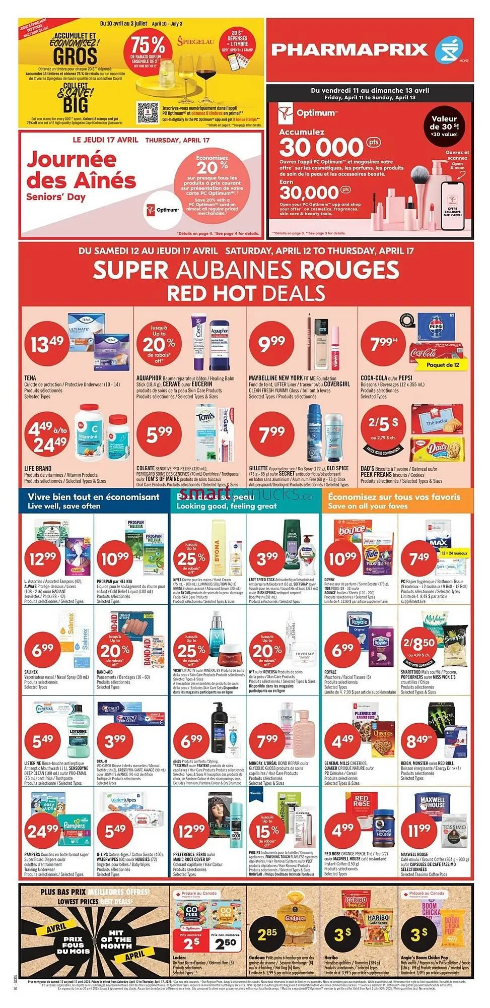 Shoppers Drug Mart flyer from April 11 to April 17 2025 - flyer page 3