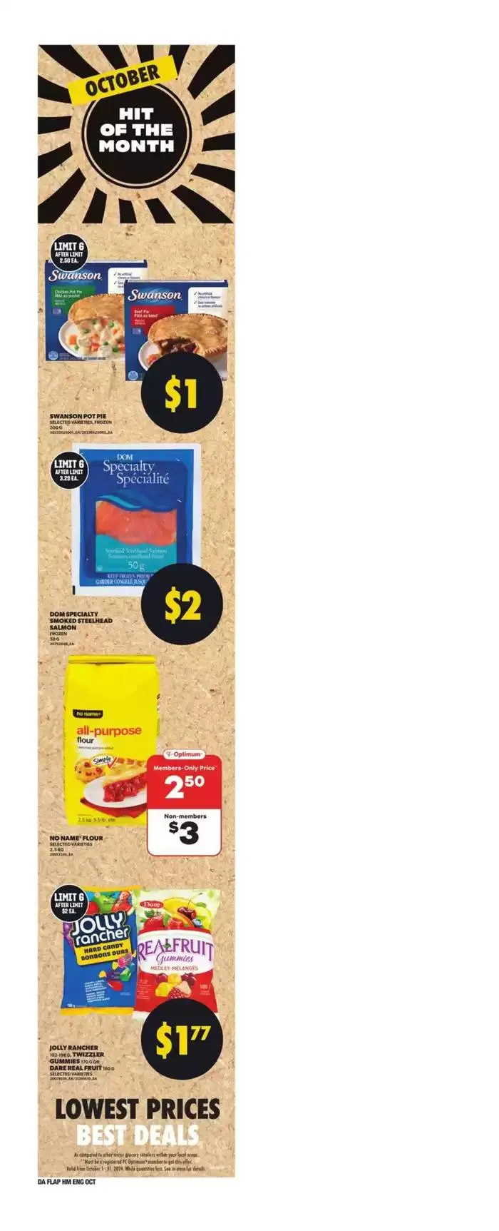 Current special promotions from October 3 to October 9 2024 - flyer page 2