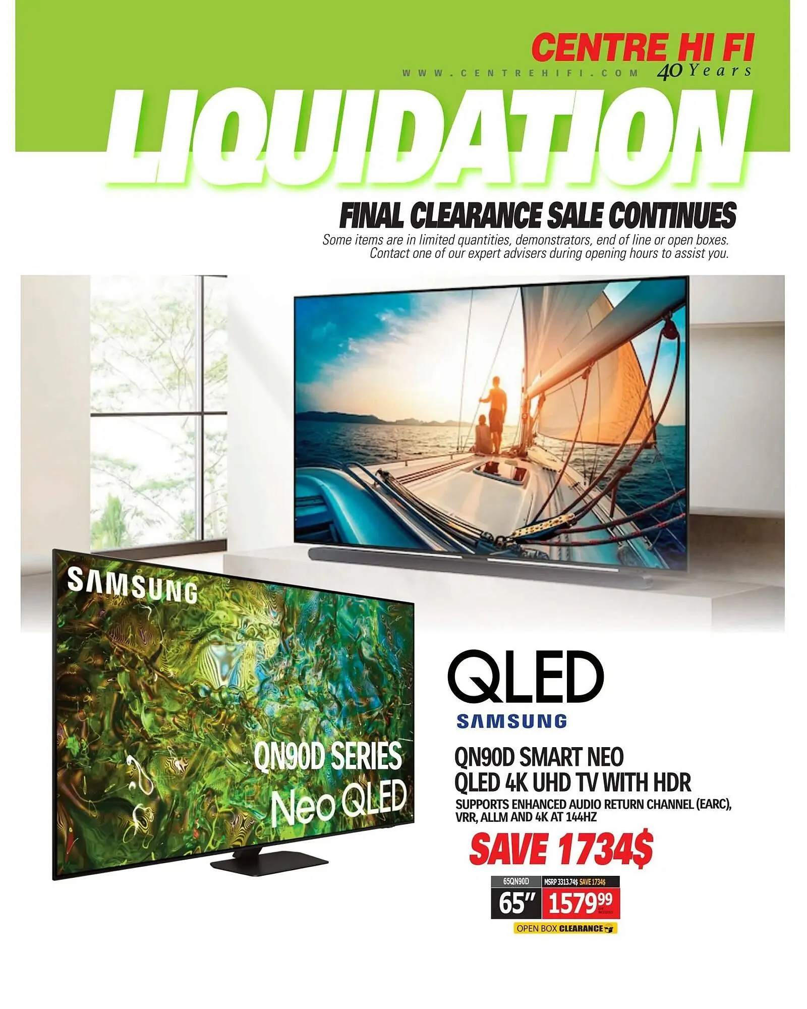 Centre Hi-Fi flyer from January 30 to February 5 2026 - flyer page 83