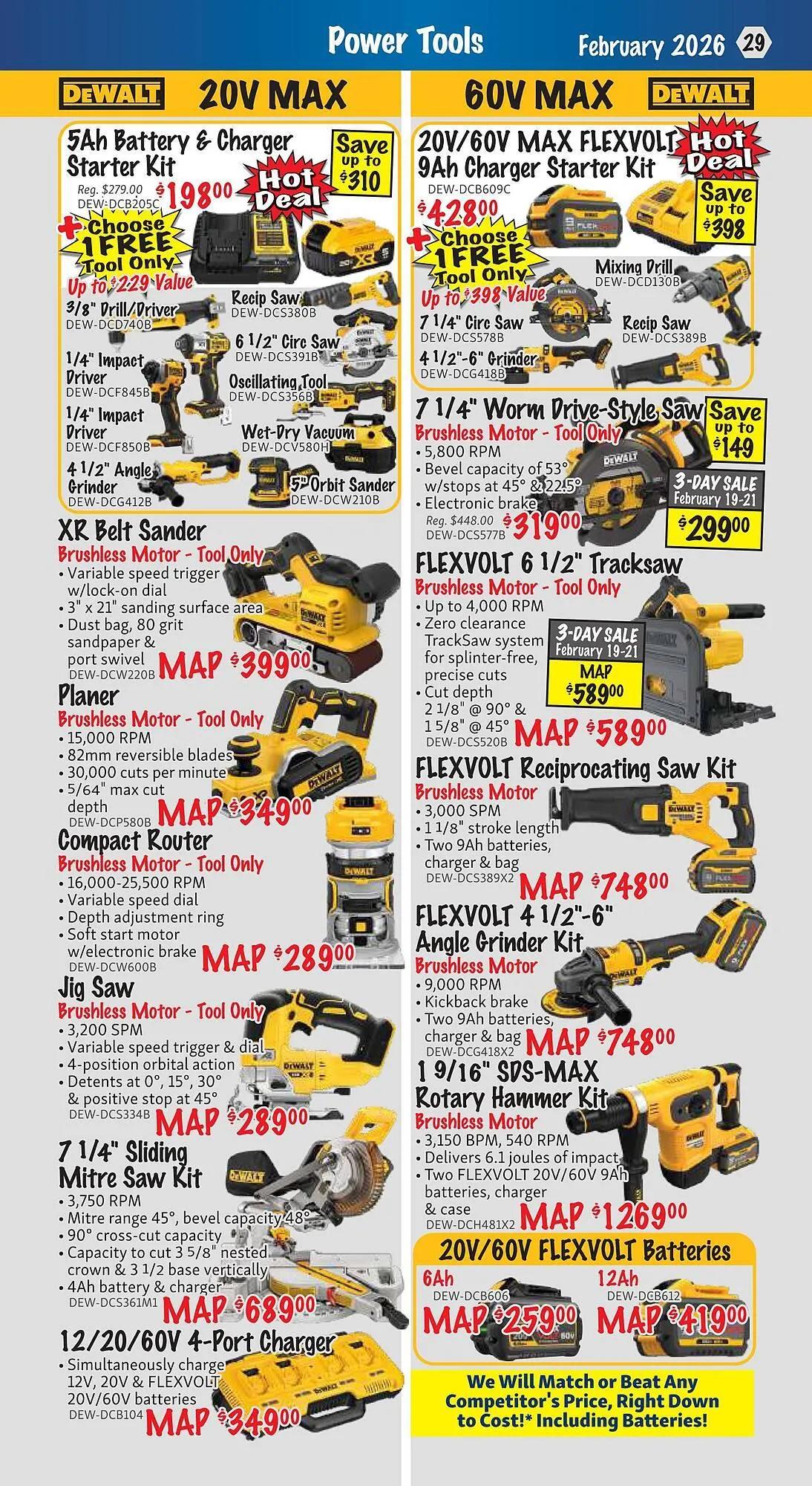 KMS Tools flyer from February 1 to February 28 2026 - flyer page 29