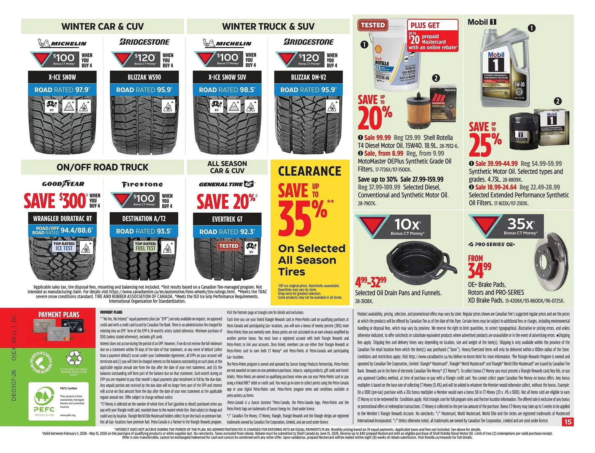 Canadian Tire flyer from February 13 to February 19 2026 - flyer page 15