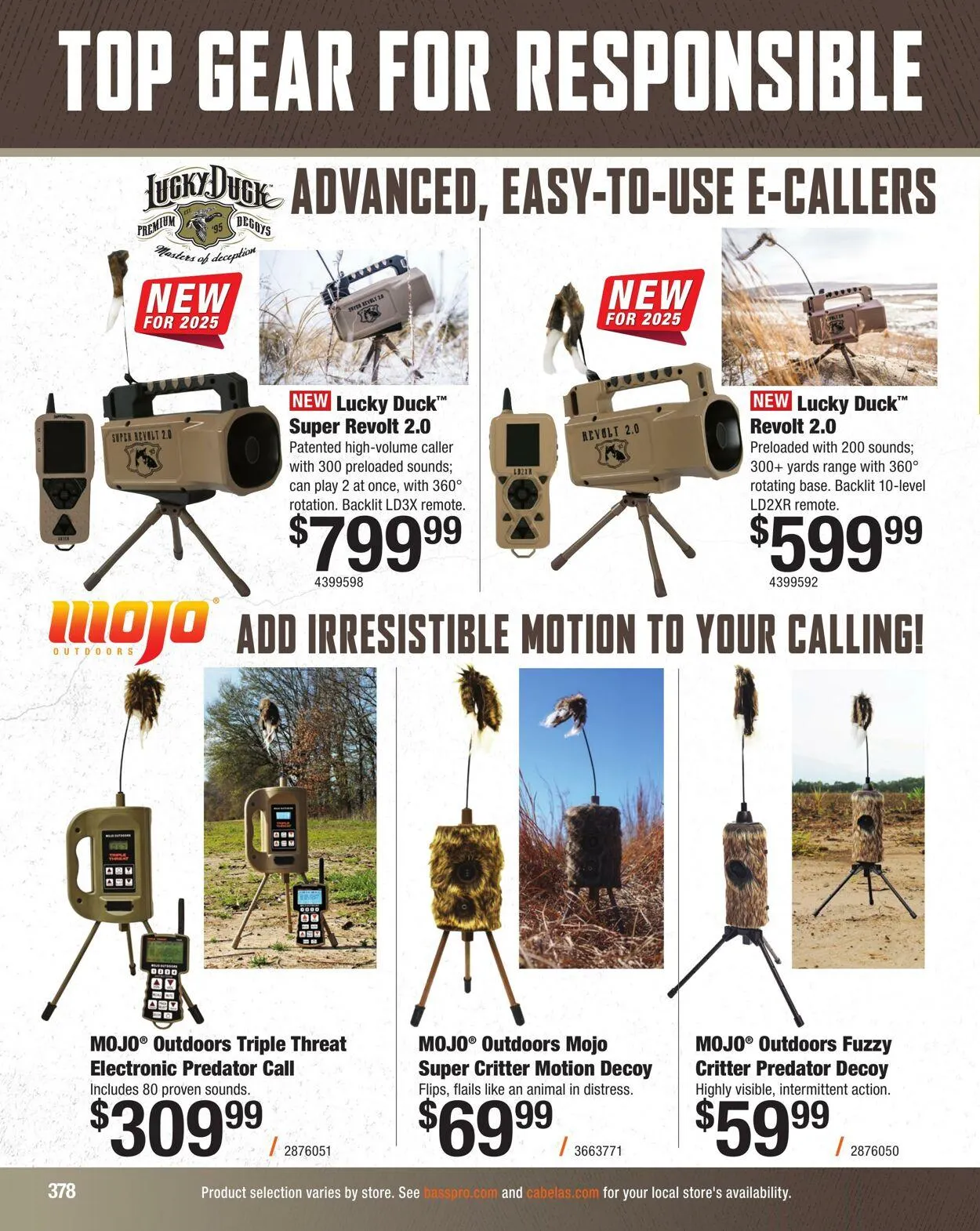 Bass Pro Current flyer from October 9 to October 23 2025 - flyer page 378