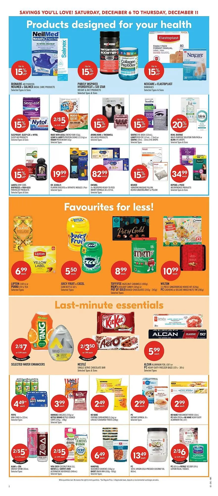 Shoppers Drug Mart flyer from December 4 to December 17 2025 - flyer page 22