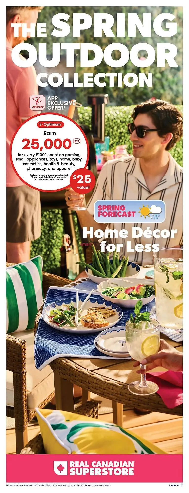 Real Canadian Superstore flyer from March 20 to March 26 2025 - flyer page 1