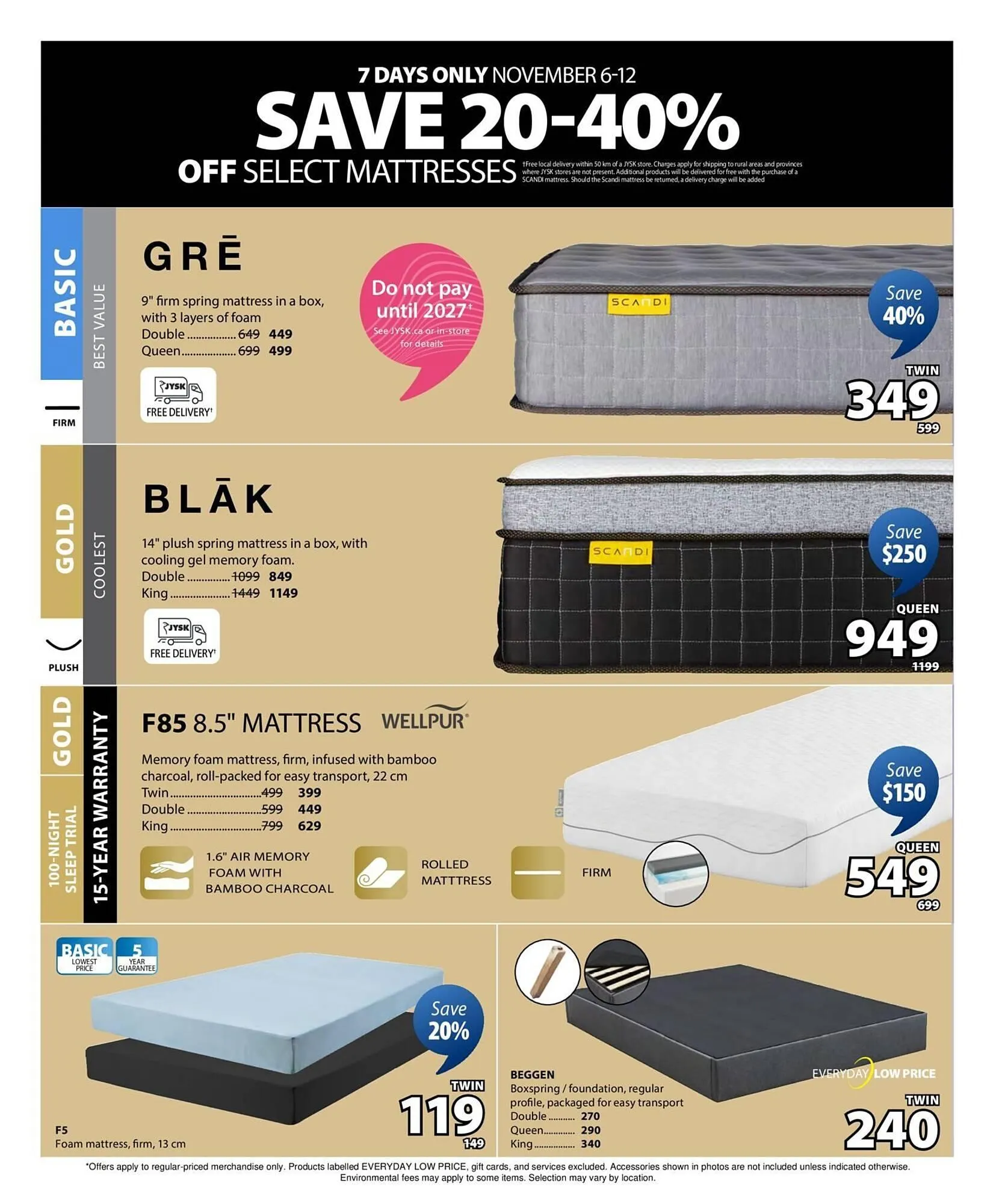 JYSK flyer from November 6 to November 27 2025 - flyer page 11