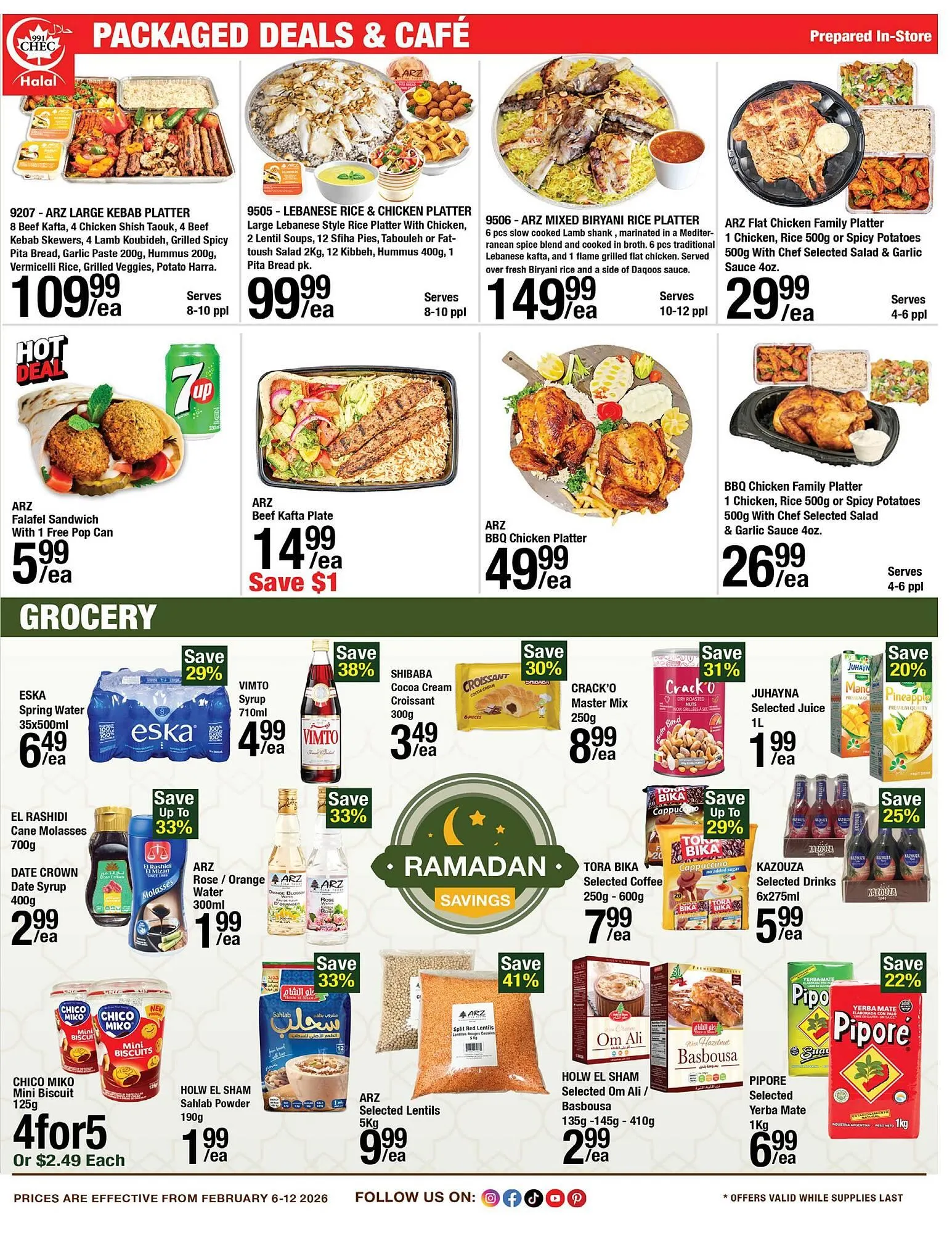 Arz Fine Foods flyer from February 6 to February 12 2026 - flyer page 3