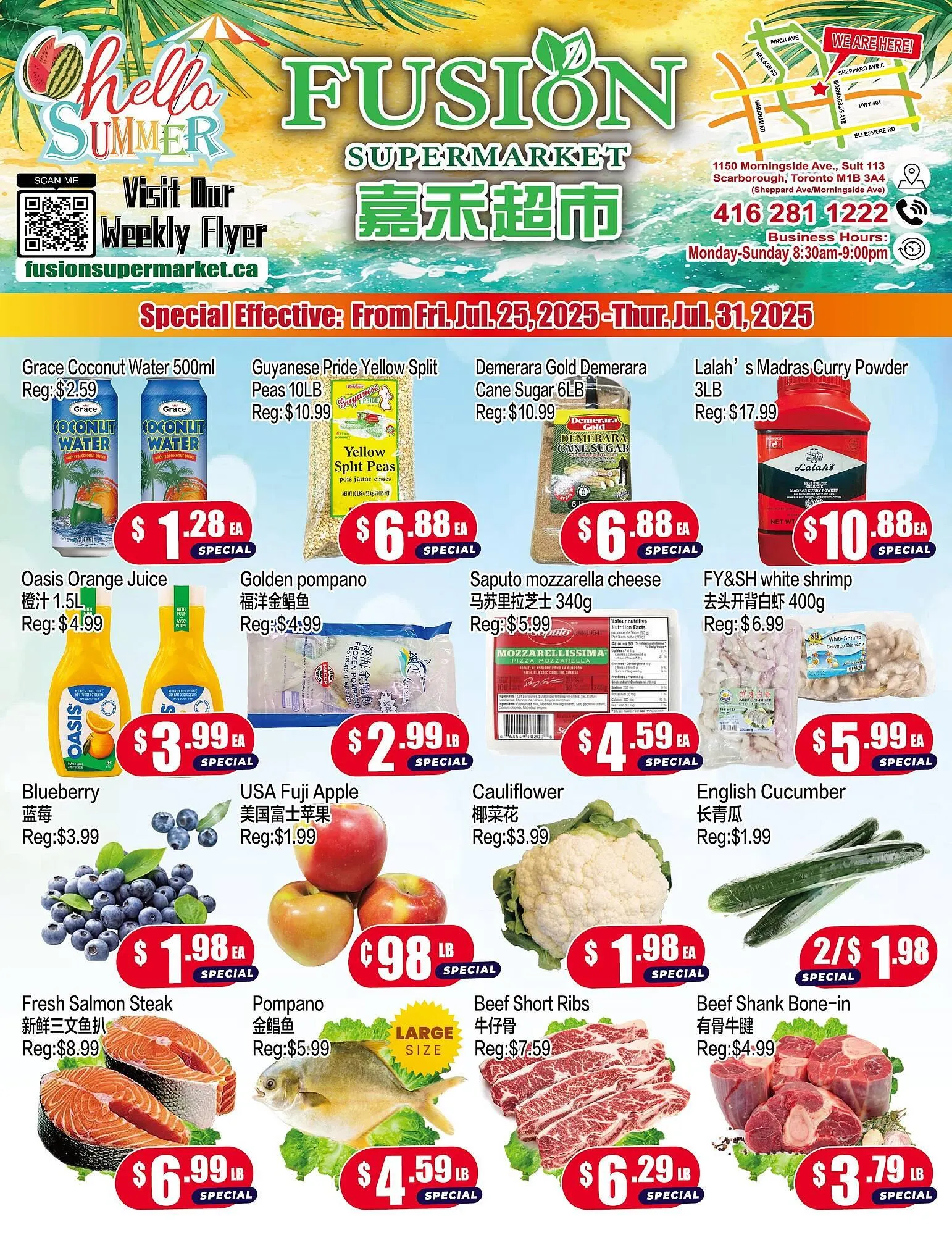 Fusion Supermarket flyer - 1