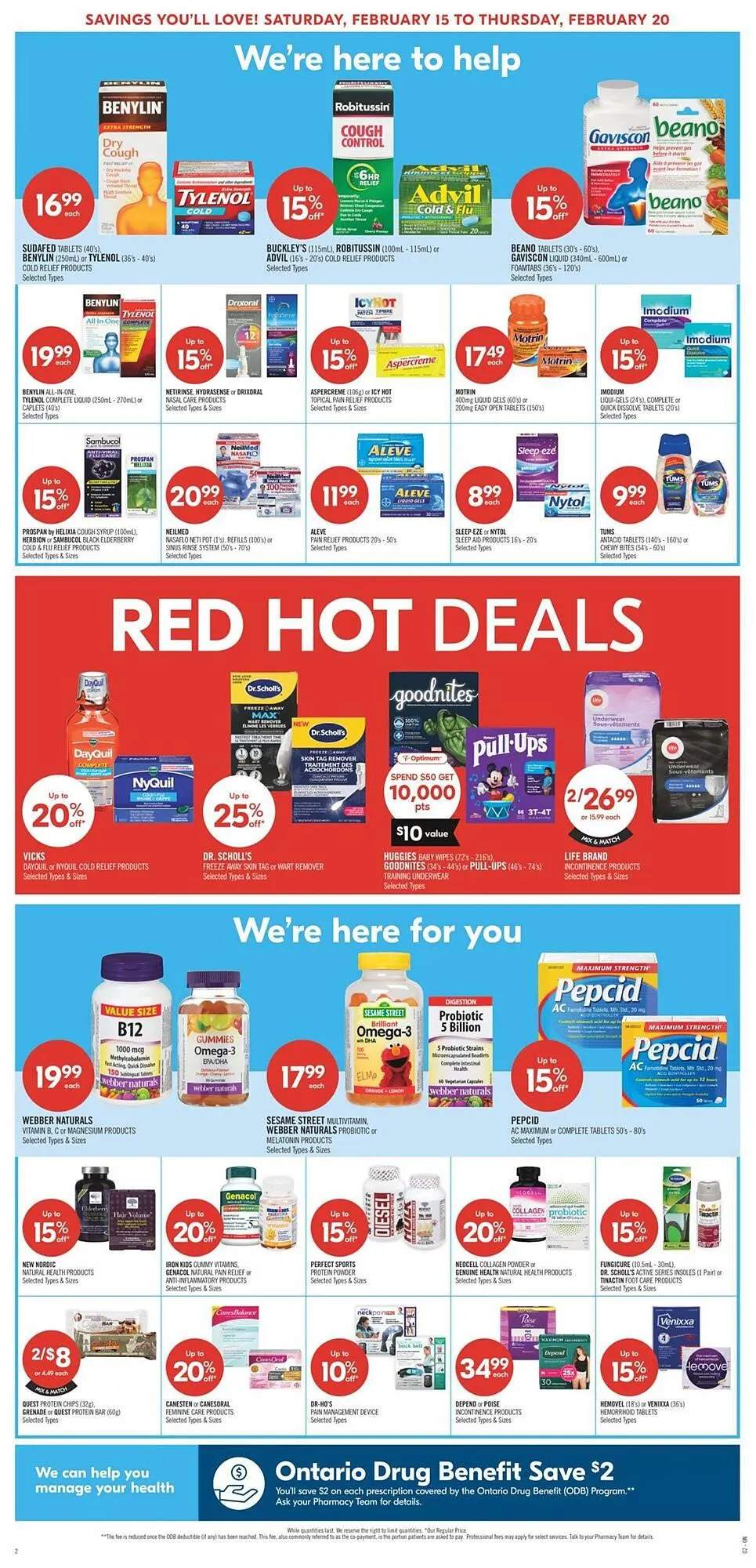 Shoppers Drug Mart flyer from February 15 to February 21 2025 - flyer page 6
