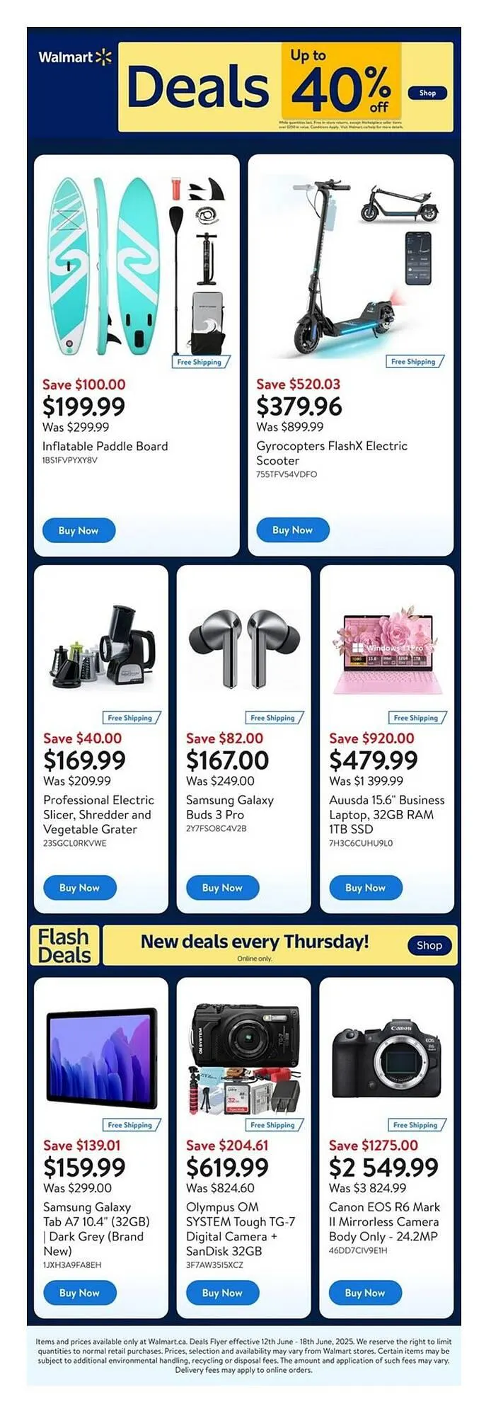 Walmart flyer from June 12 to June 18 2025 - flyer page 1
