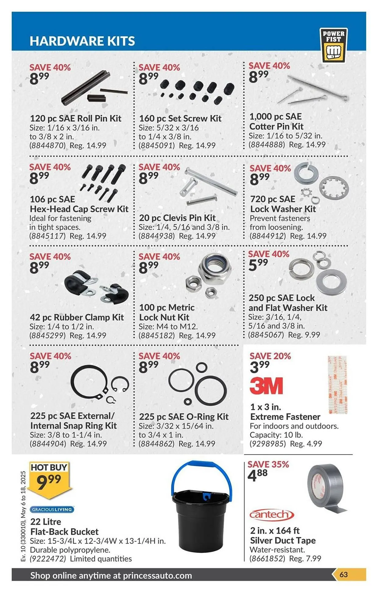 Princess Auto flyer from May 6 to May 18 2025 - flyer page 68