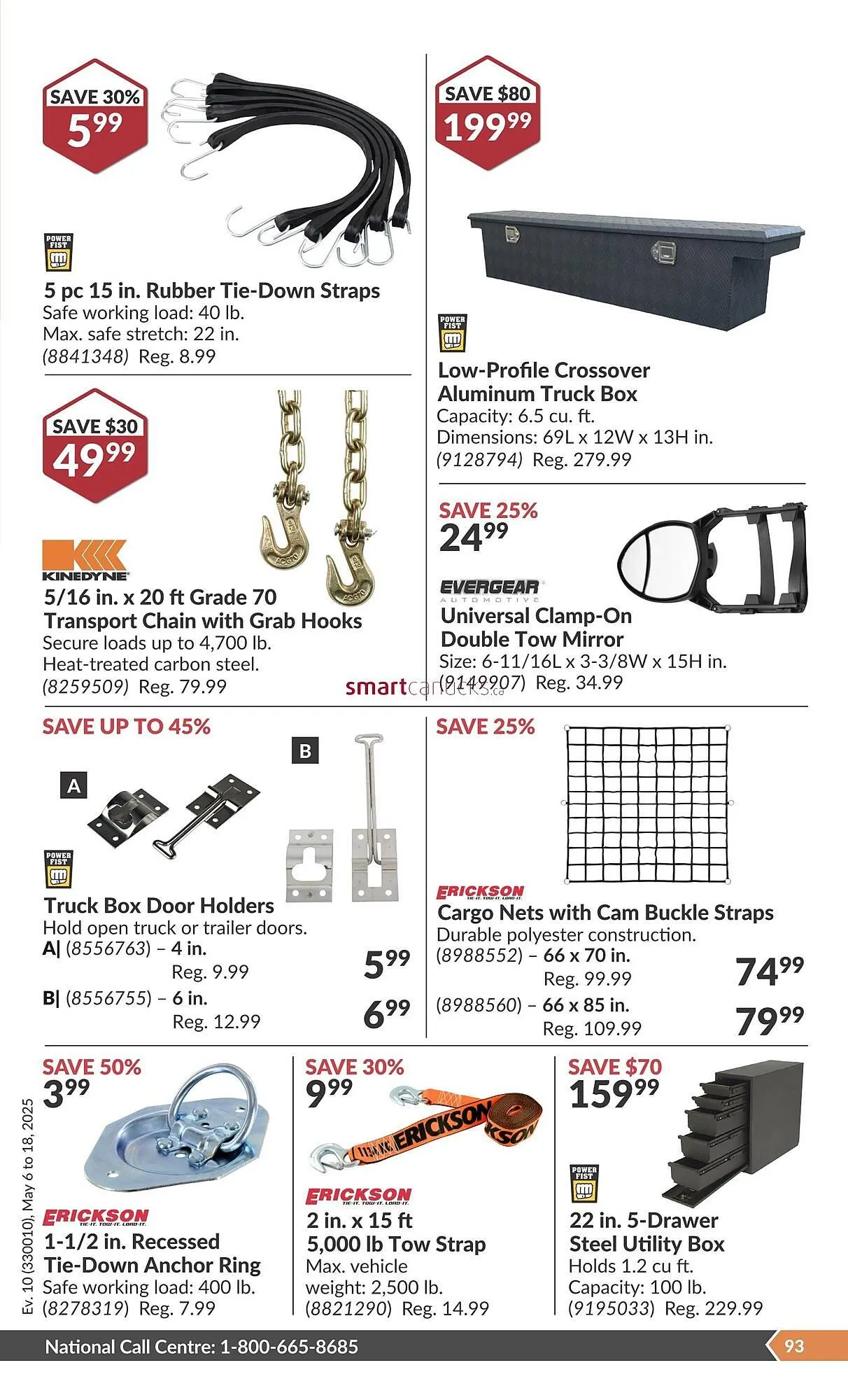 Princess Auto flyer from May 5 to May 11 2025 - flyer page 96