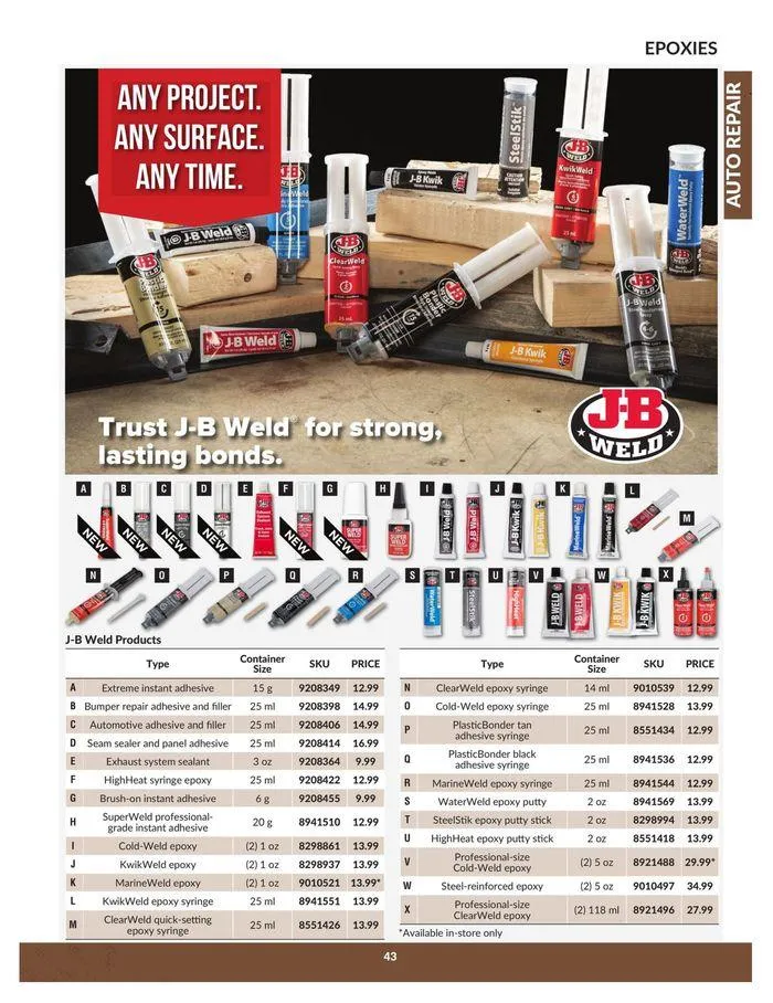 Auto Repair Catalogue from April 23 to April 22 2025 - flyer page 43