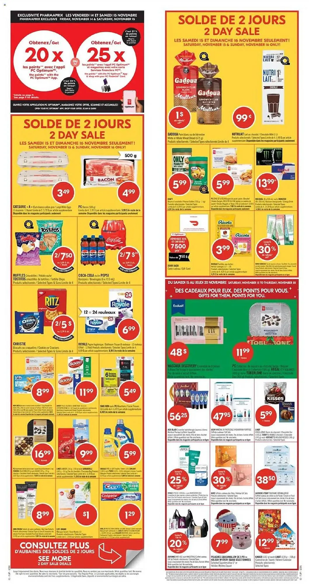 Pharmaprix flyer from November 14 to November 20 2025 - flyer page 1