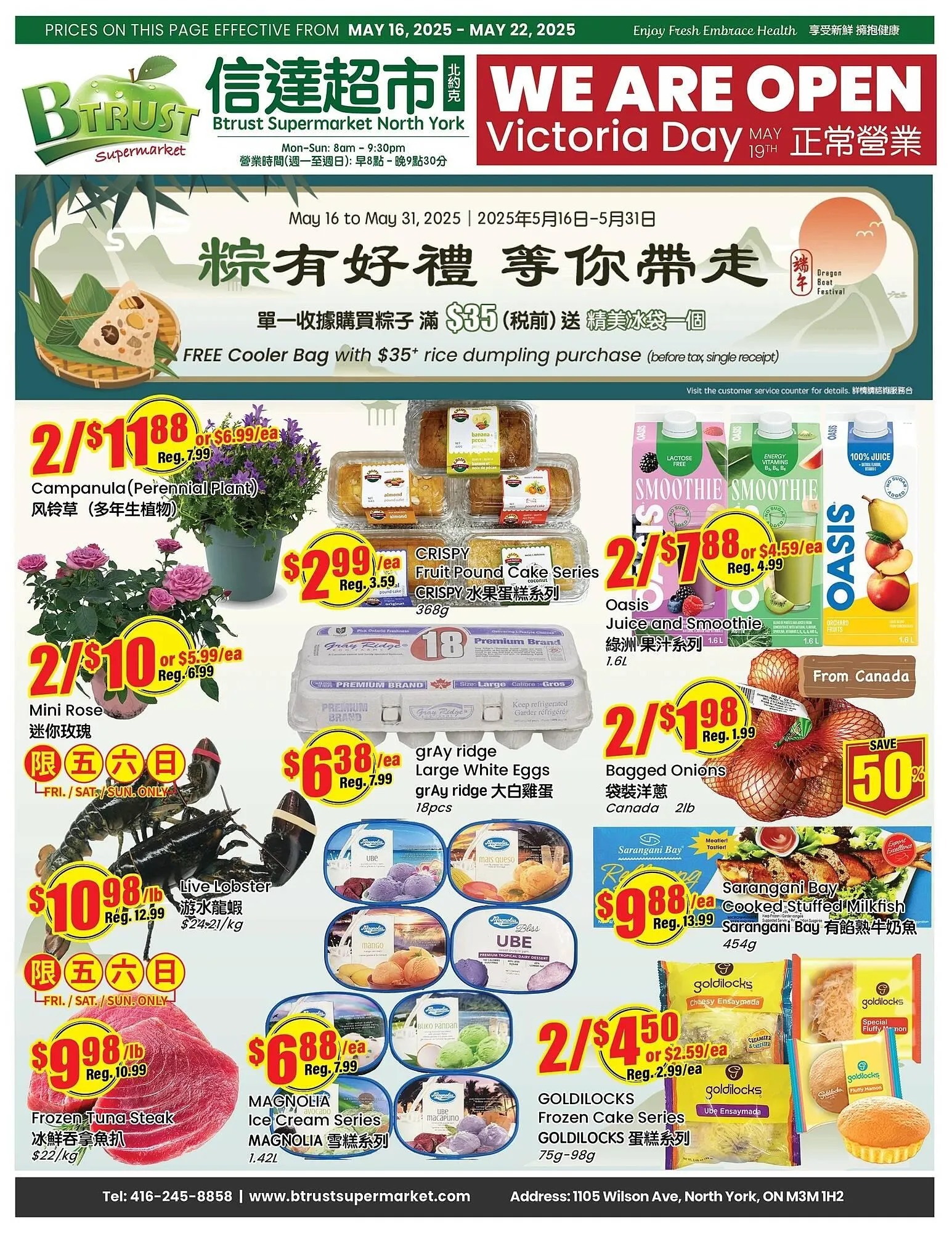 Btrust Supermarket flyer from May 15 to May 21 2025 - flyer page 1