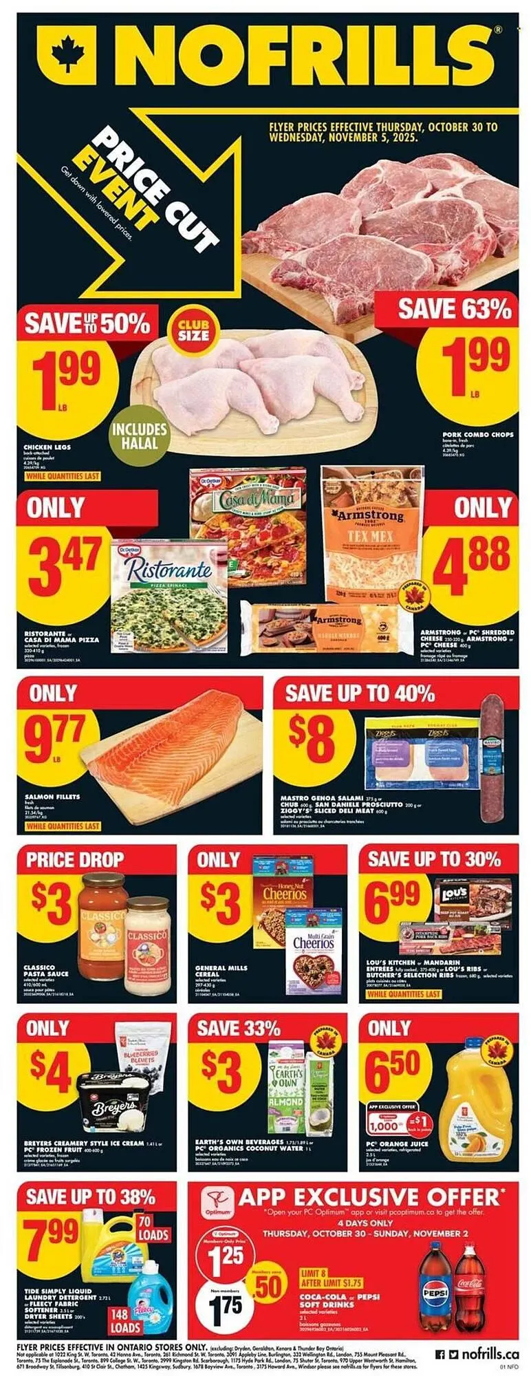 No Frills flyer from October 30 to November 5 2025 - flyer page 1
