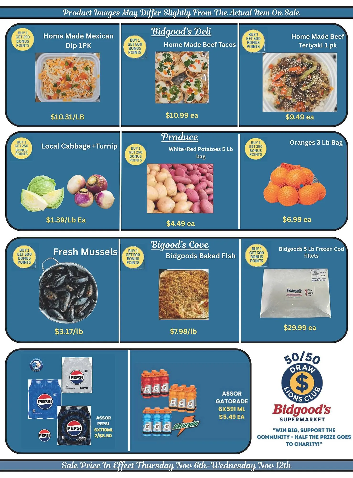 Bidgood's flyer from November 6 to November 12 2025 - flyer page 6