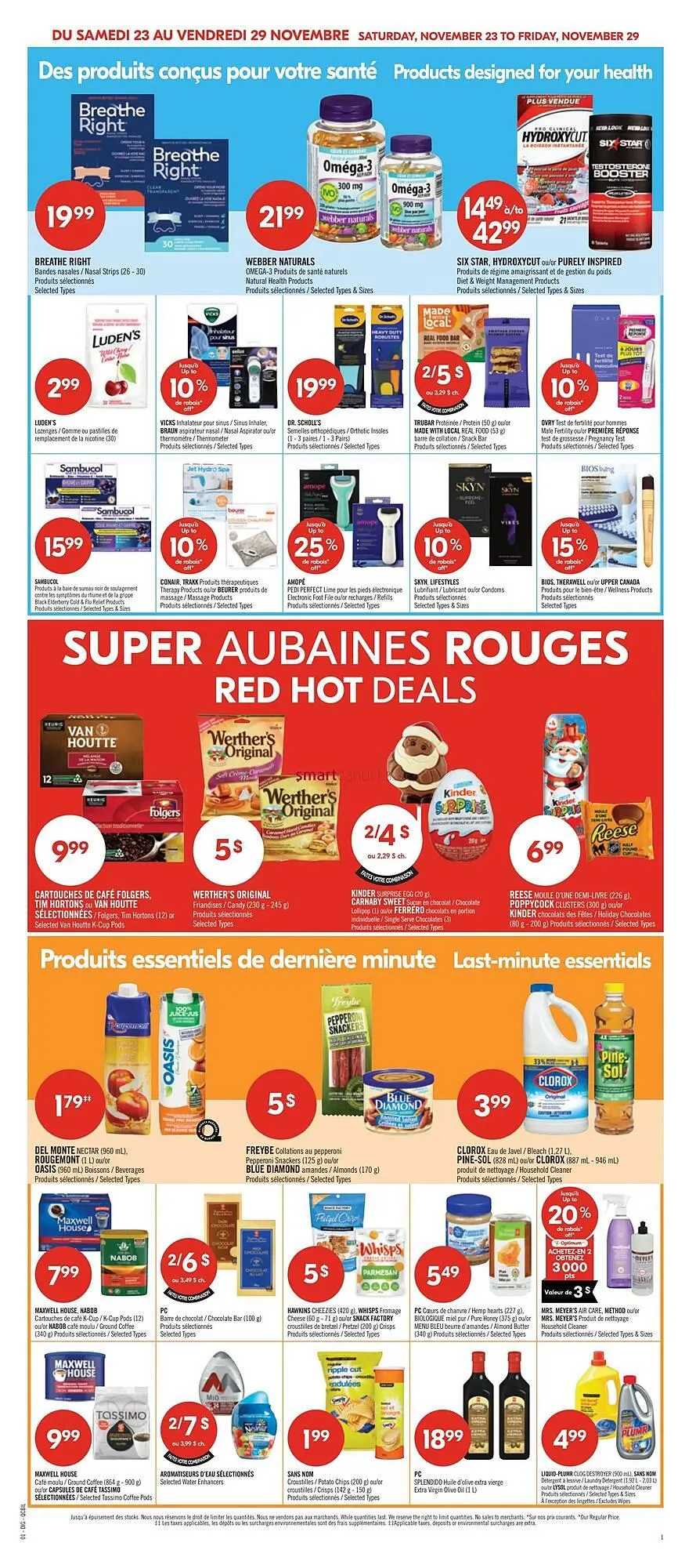 Shoppers Drug Mart flyer from November 22 to November 28 2024 - flyer page 19