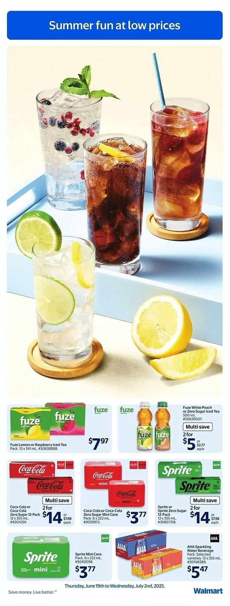 Walmart flyer from June 19 to July 2 2025 - flyer page 9