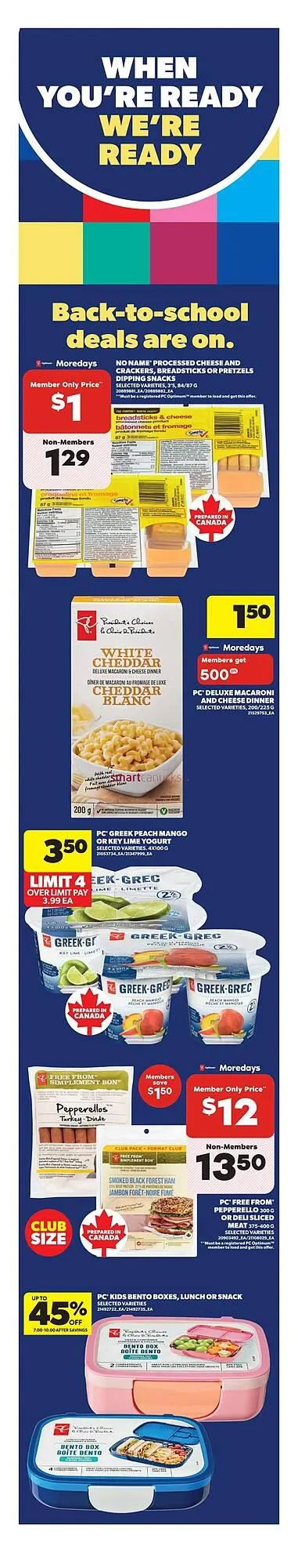 Real Canadian Superstore flyer from August 28 to September 3 2025 - flyer page 4