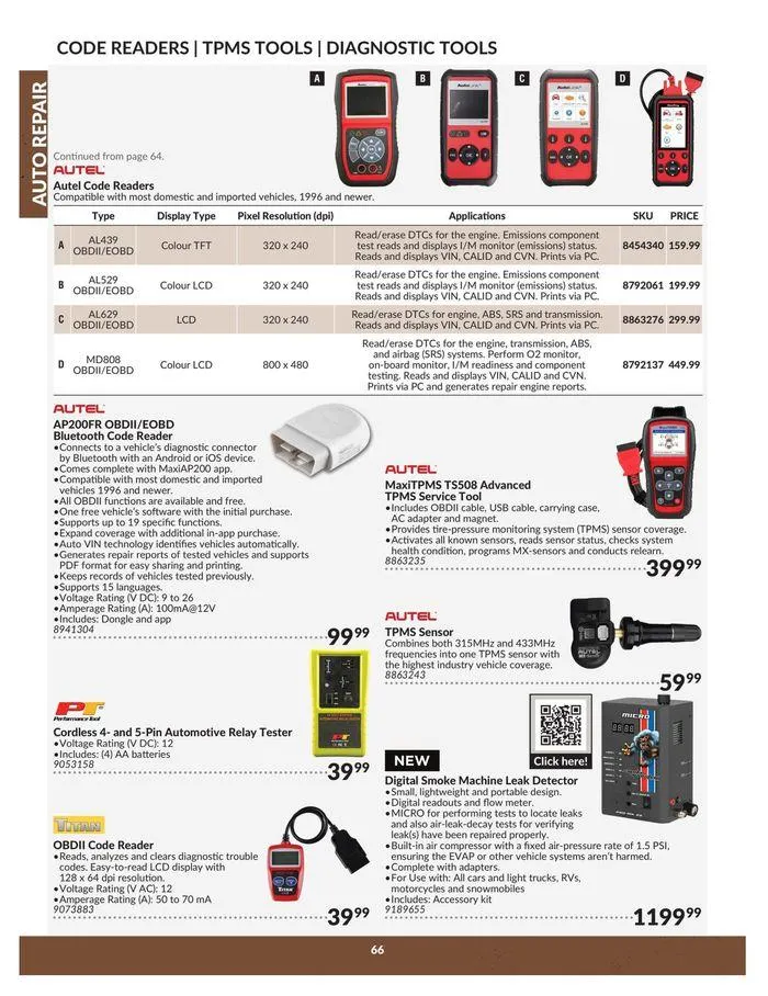 Auto Repair Catalogue from April 23 to April 22 2025 - flyer page 66