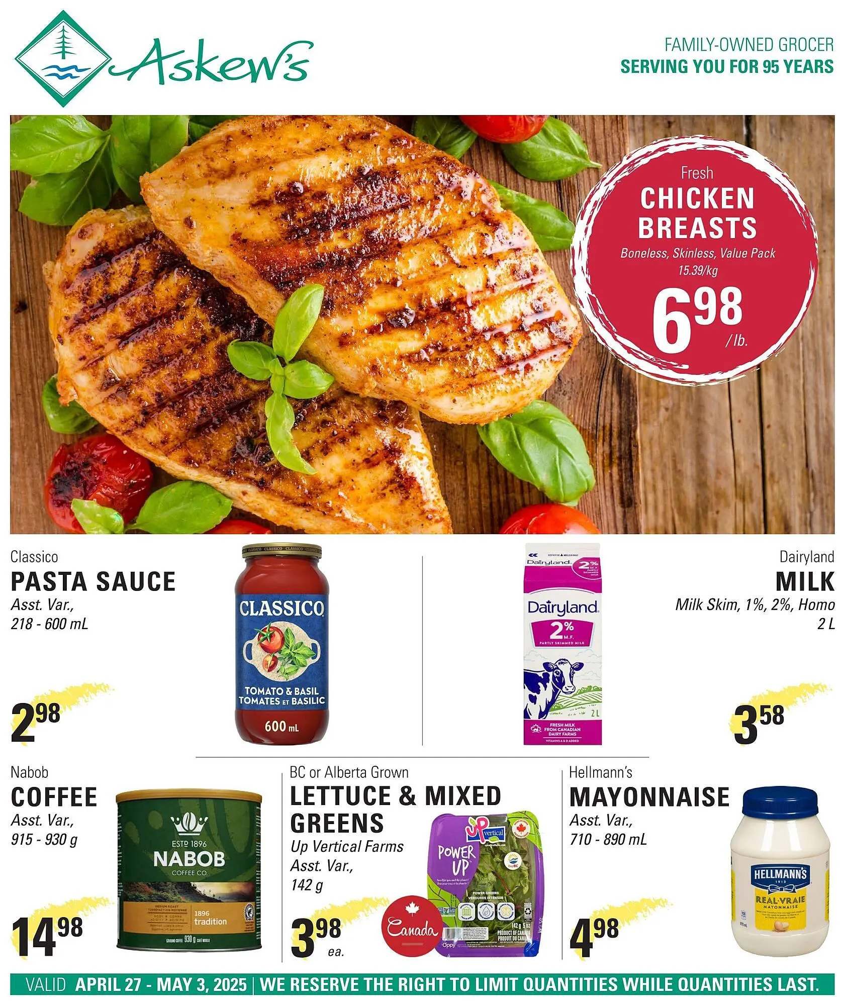 Askews Foods flyer - 1