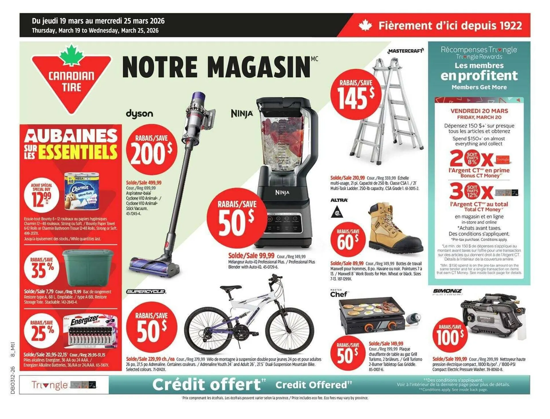 Canadian Tire flyer from March 19 to March 26 2026 - flyer page 3