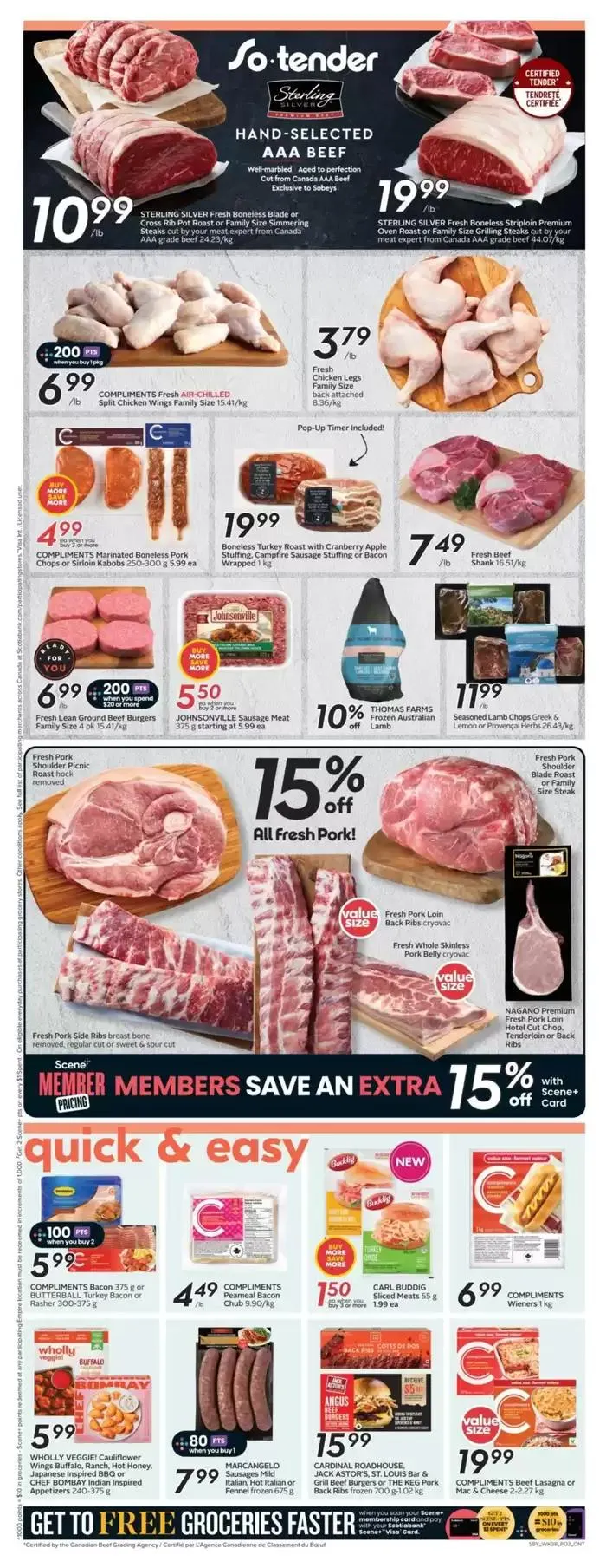 Sobeys Weekly ad from January 16 to January 22 2025 - flyer page 14