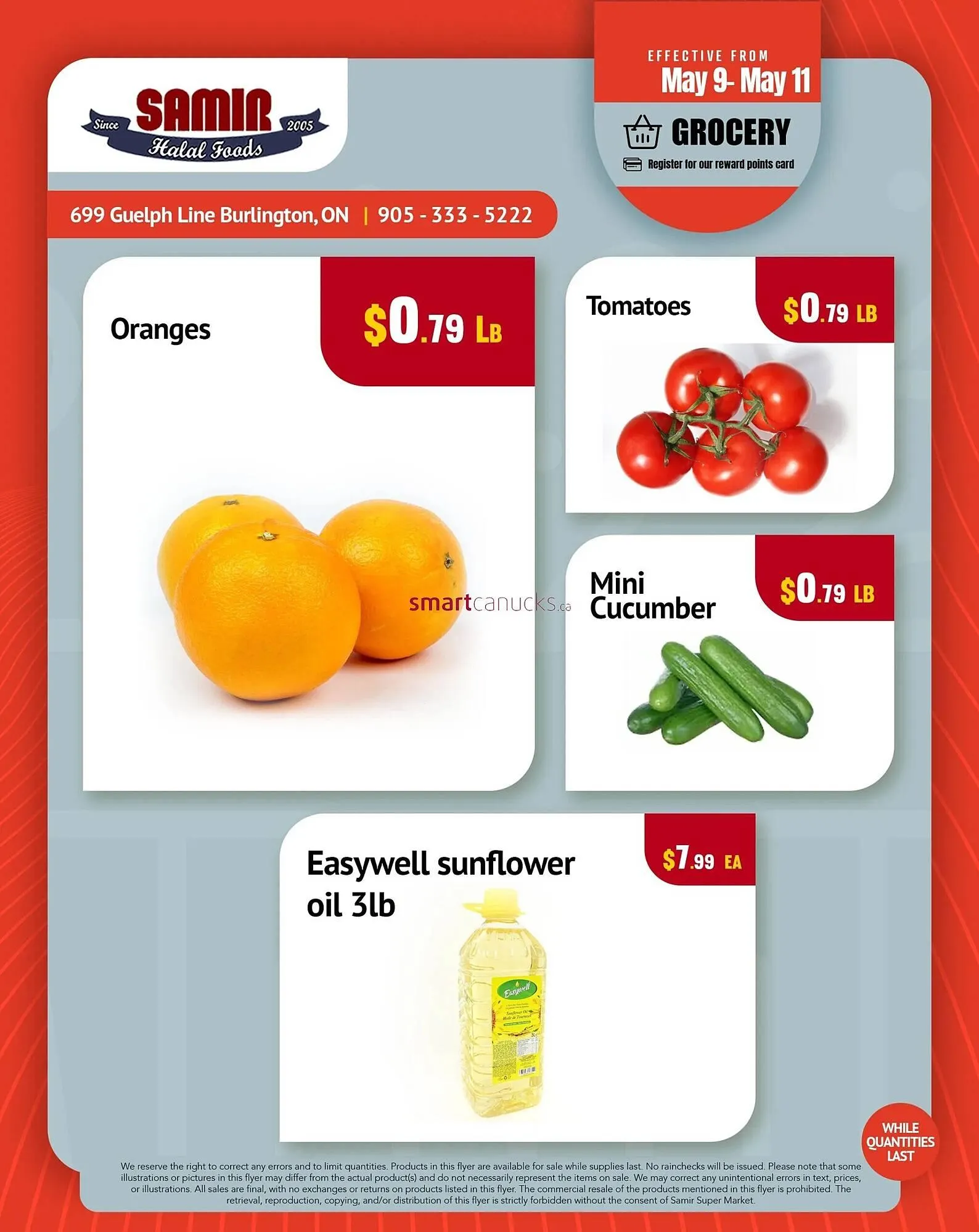 Samir Supermarket flyer from May 9 to May 15 2025 - flyer page 1