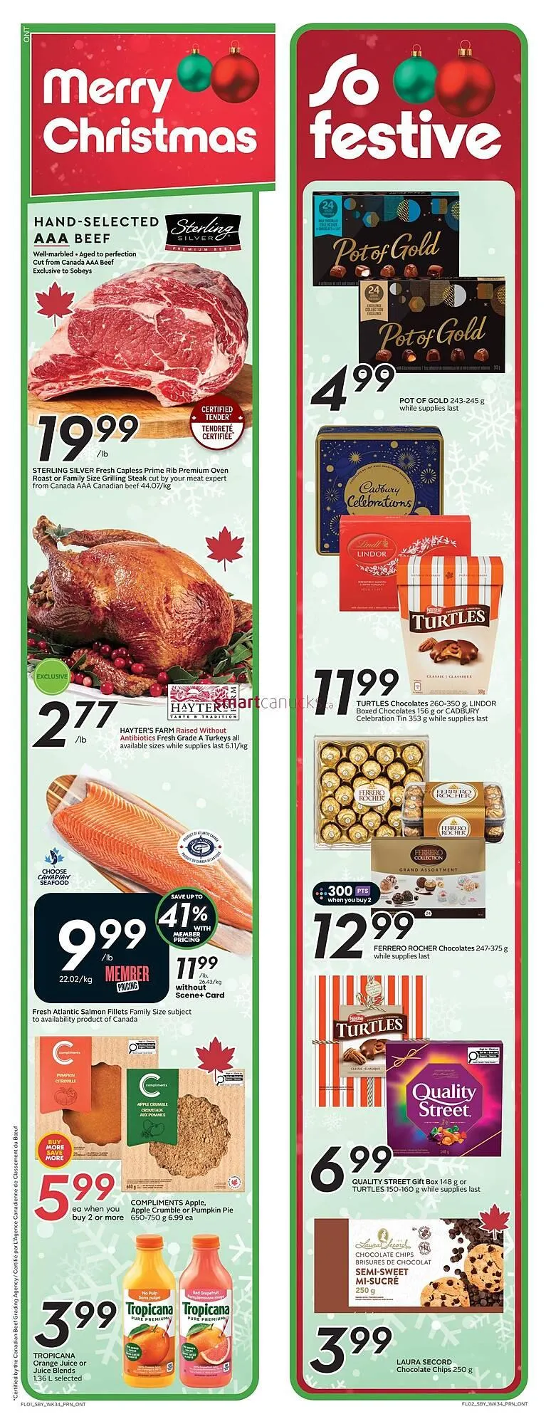 Sobeys flyer from December 18 to December 24 2025 - flyer page 2