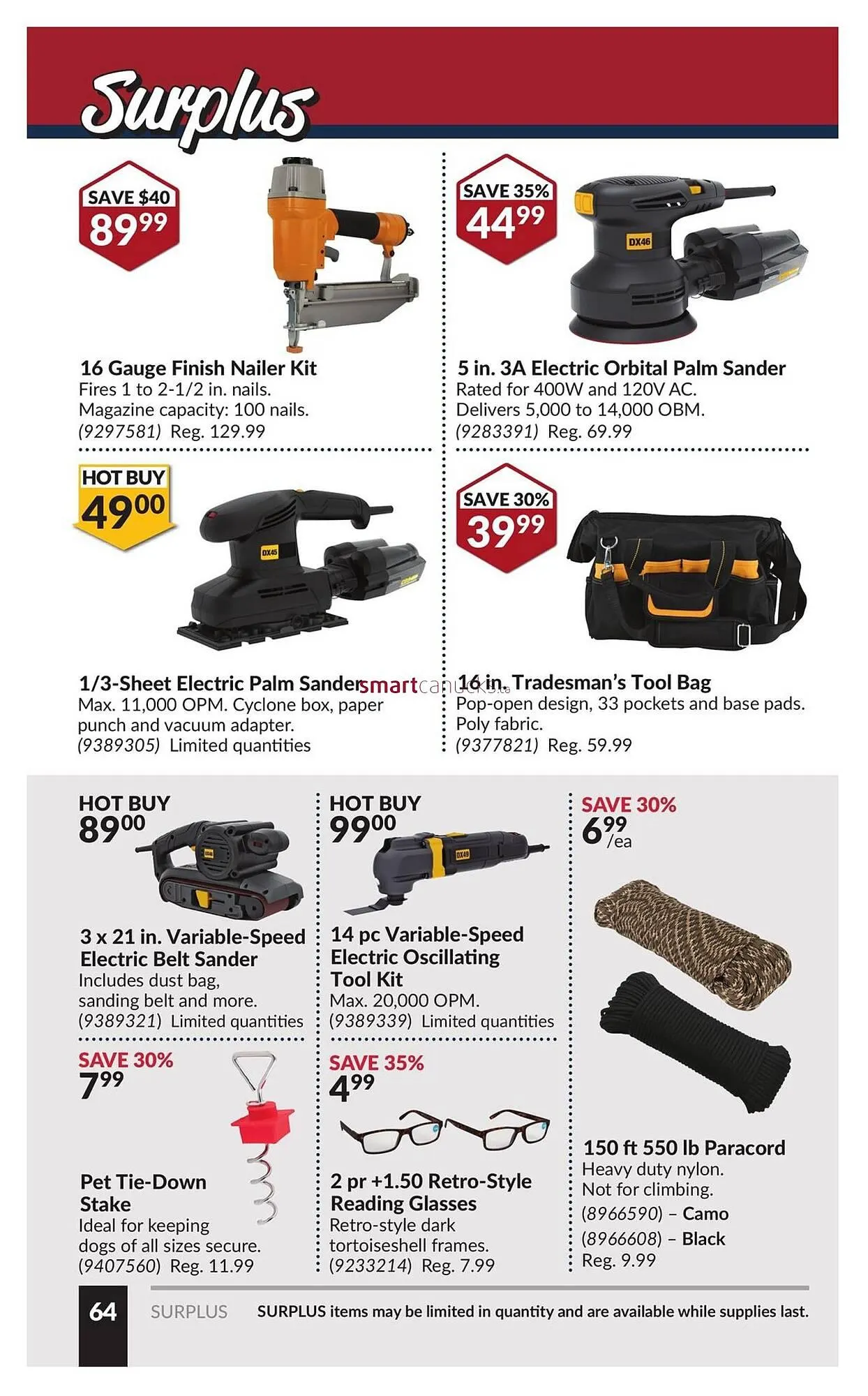 Princess Auto flyer from April 18 to April 24 2025 - flyer page 69