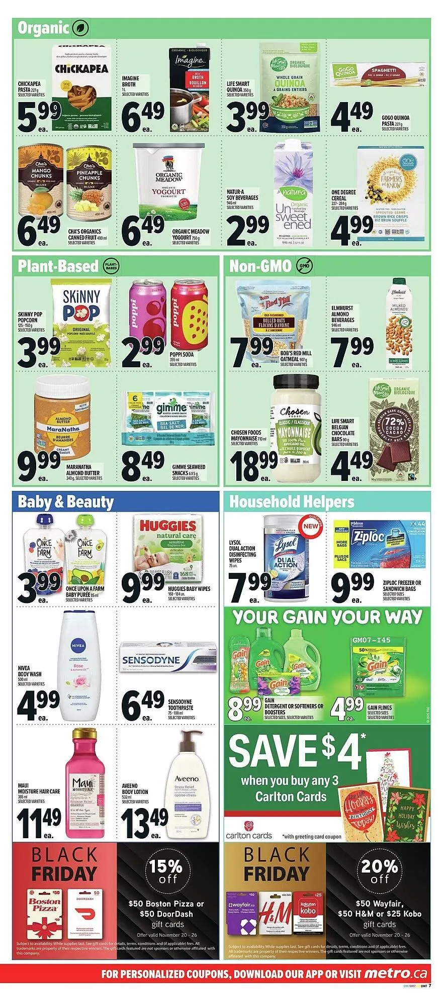 Metro flyer from November 20 to November 27 2025 - flyer page 13