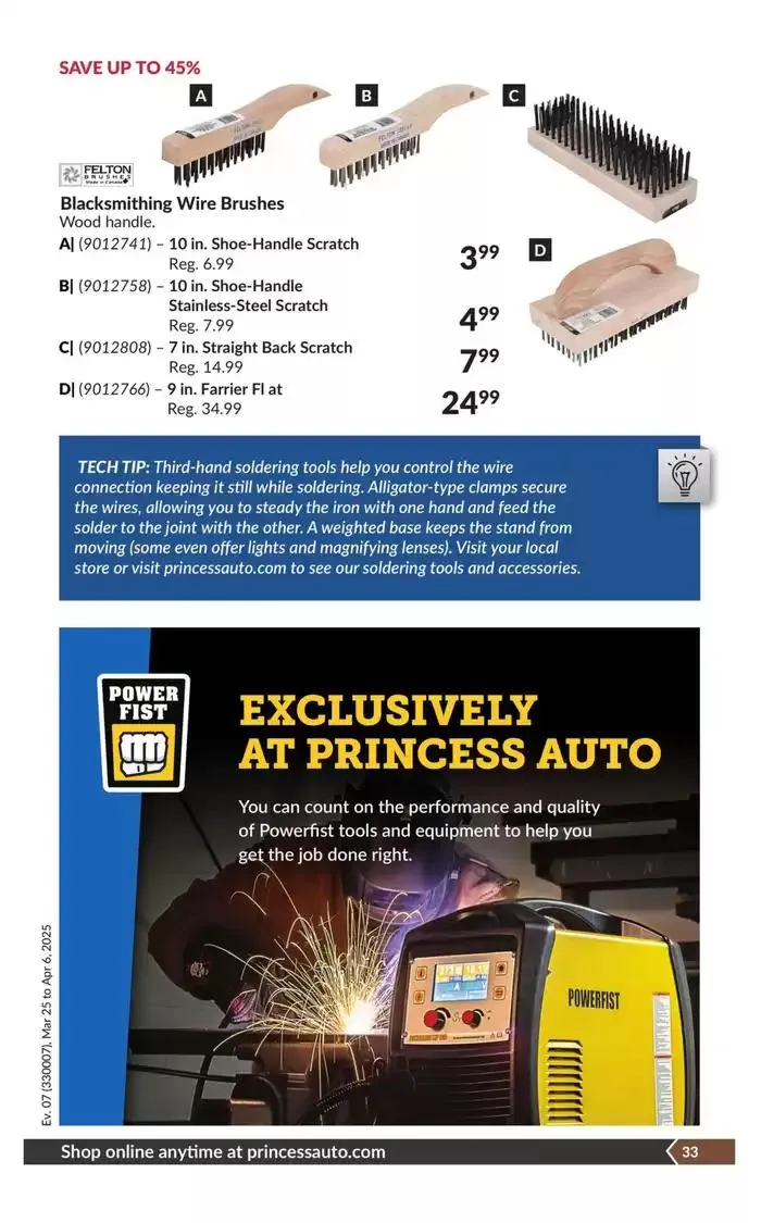 National Sale from March 25 to April 6 2025 - flyer page 38