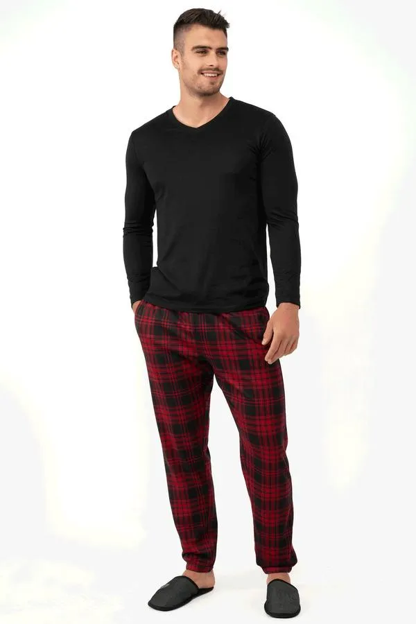 Gift packaged jersey knit jogger PJ set