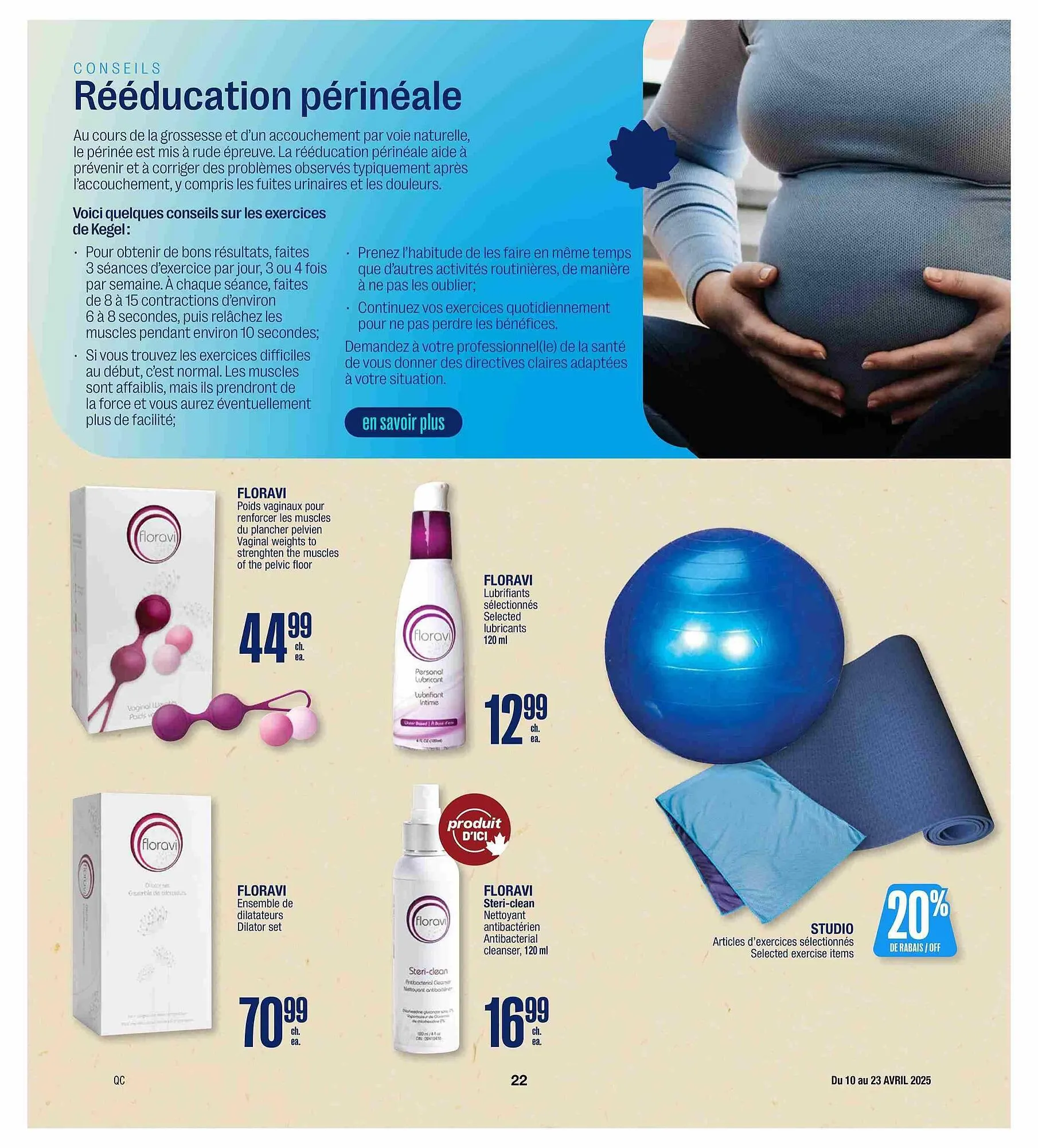 Jean Coutu flyer from April 10 to April 23 2025 - flyer page 22