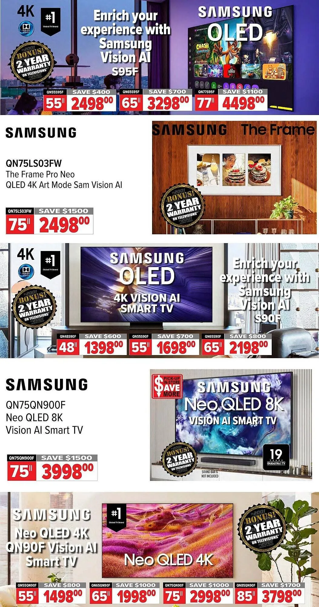 2001 Audio Video flyer from February 20 to February 27 2026 - flyer page 7