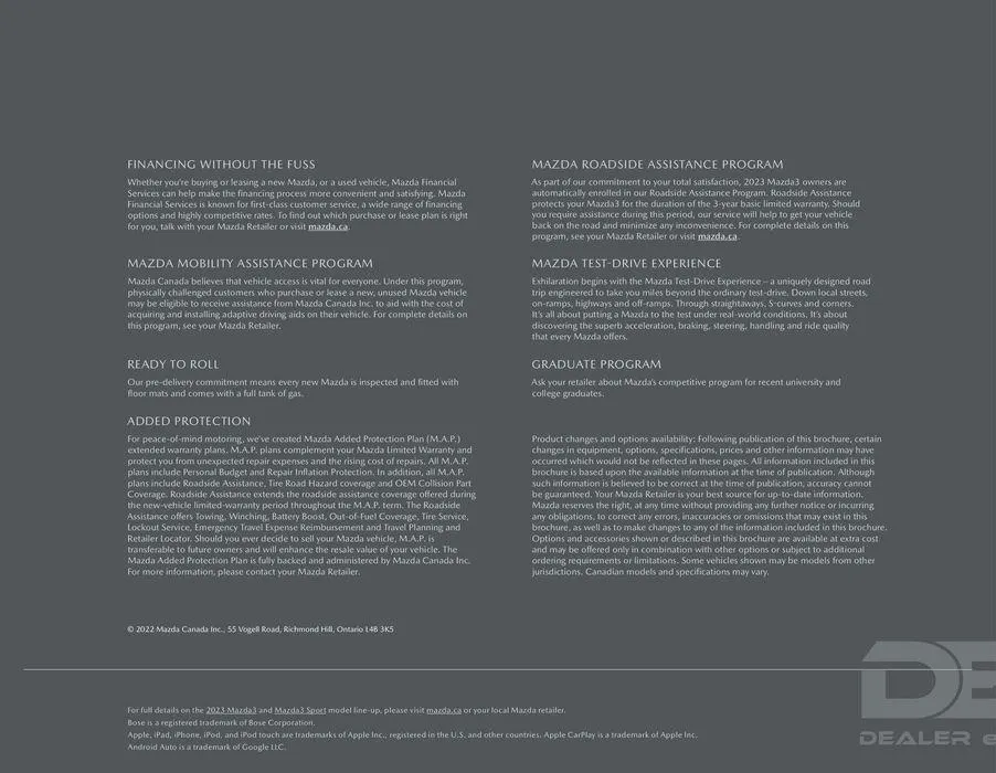 Mazda 3 from February 20 to February 20 2025 - flyer page 28