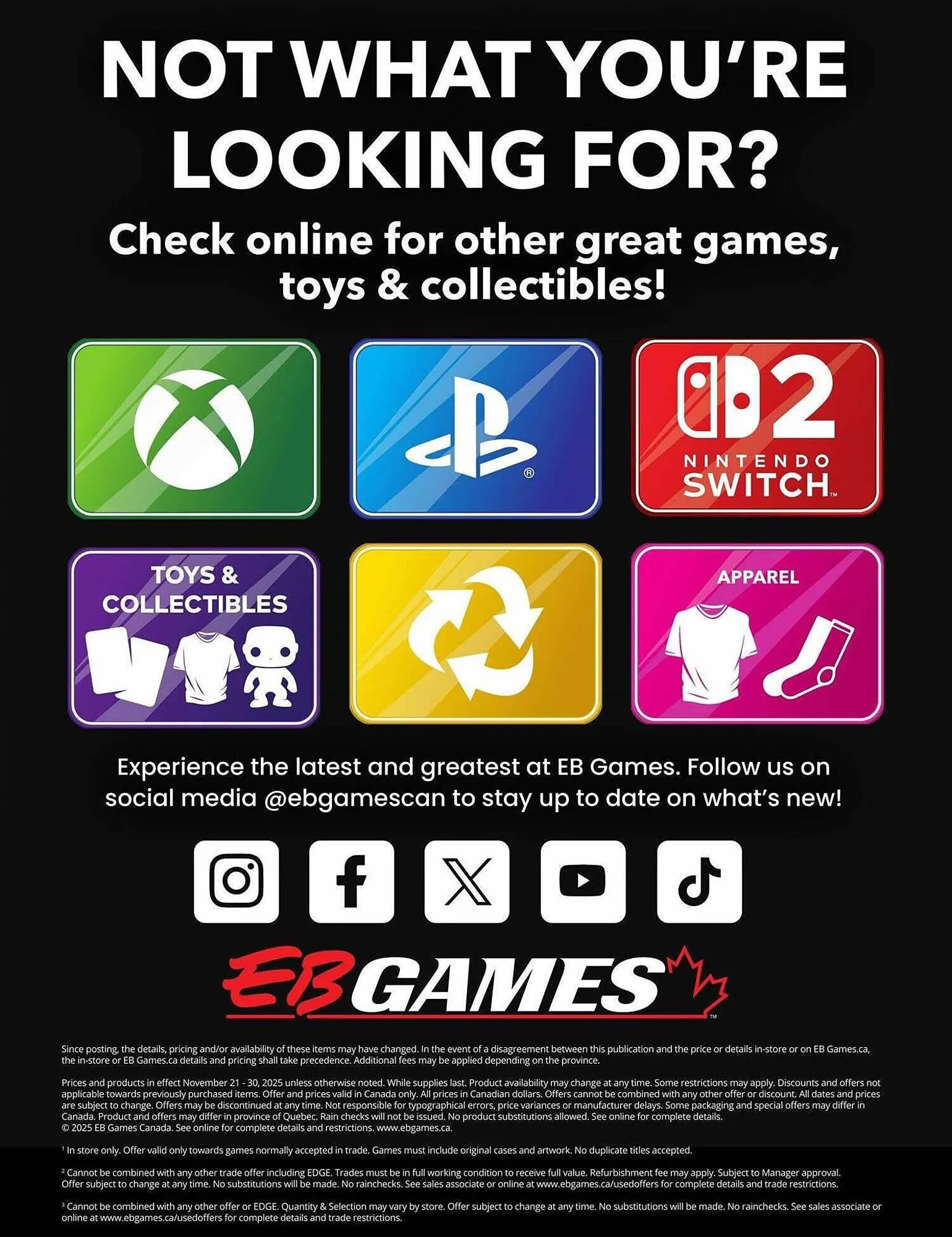 GameStop flyer from November 21 to November 26 2025 - flyer page 13