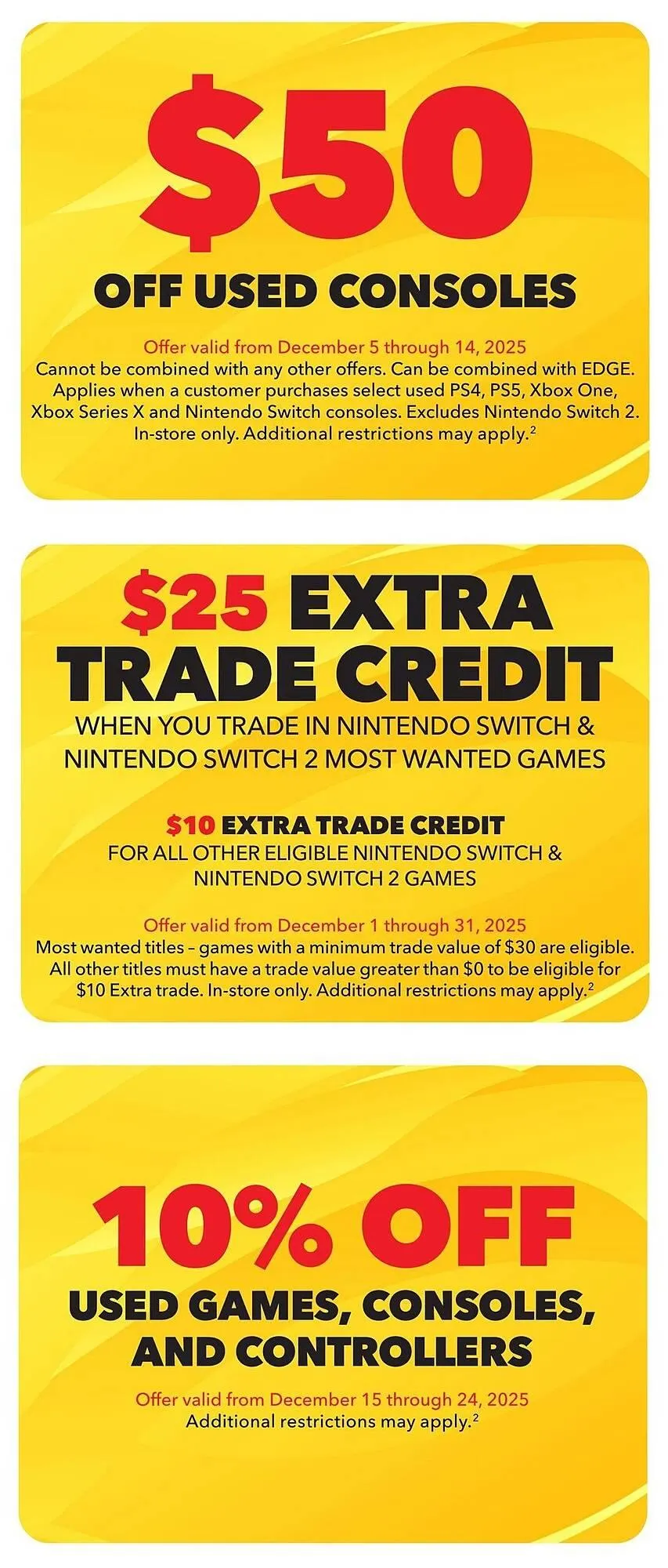 EB Games flyer from December 3 to December 9 2025 - flyer page 5