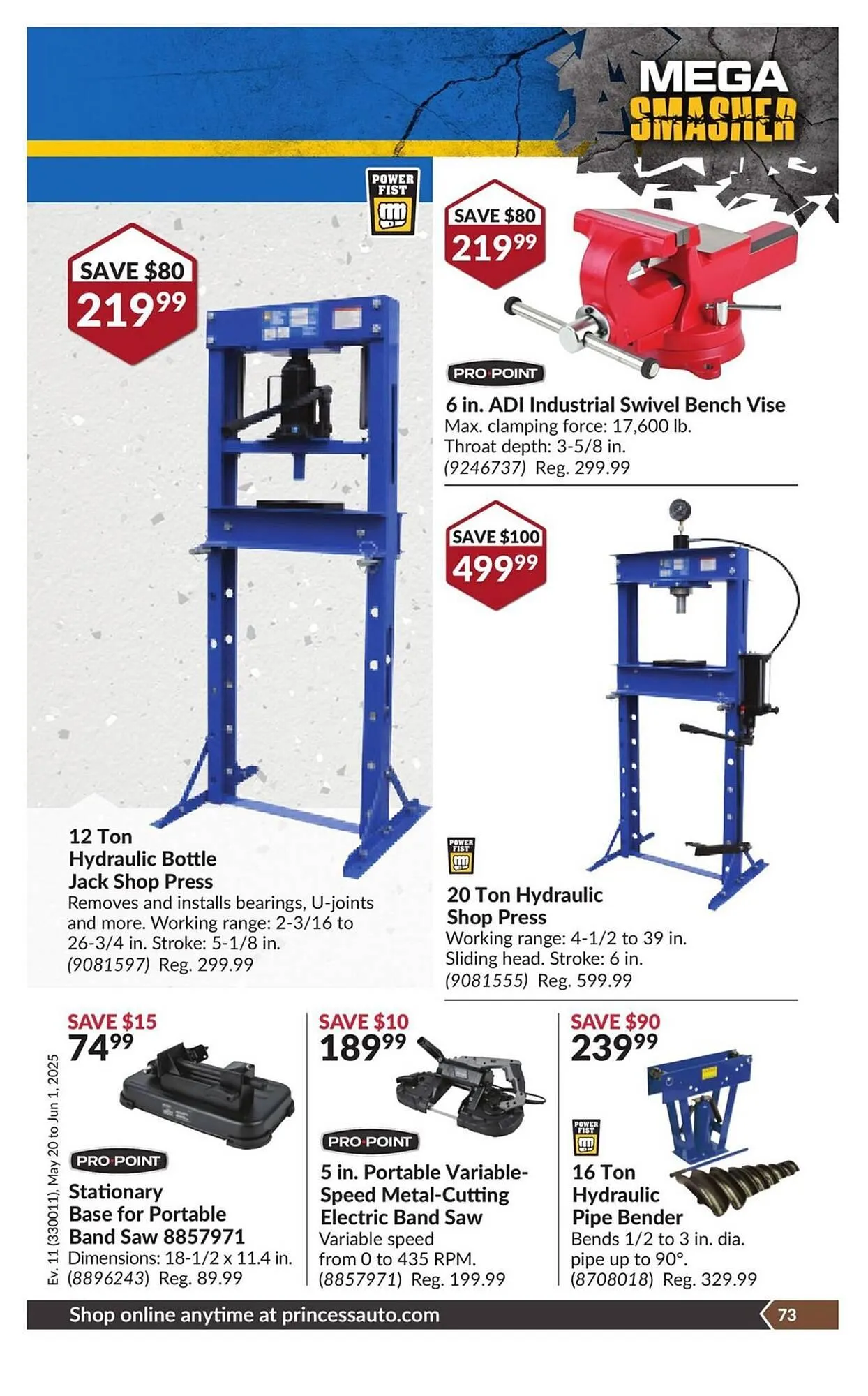 Princess Auto flyer from May 20 to June 1 2025 - flyer page 80