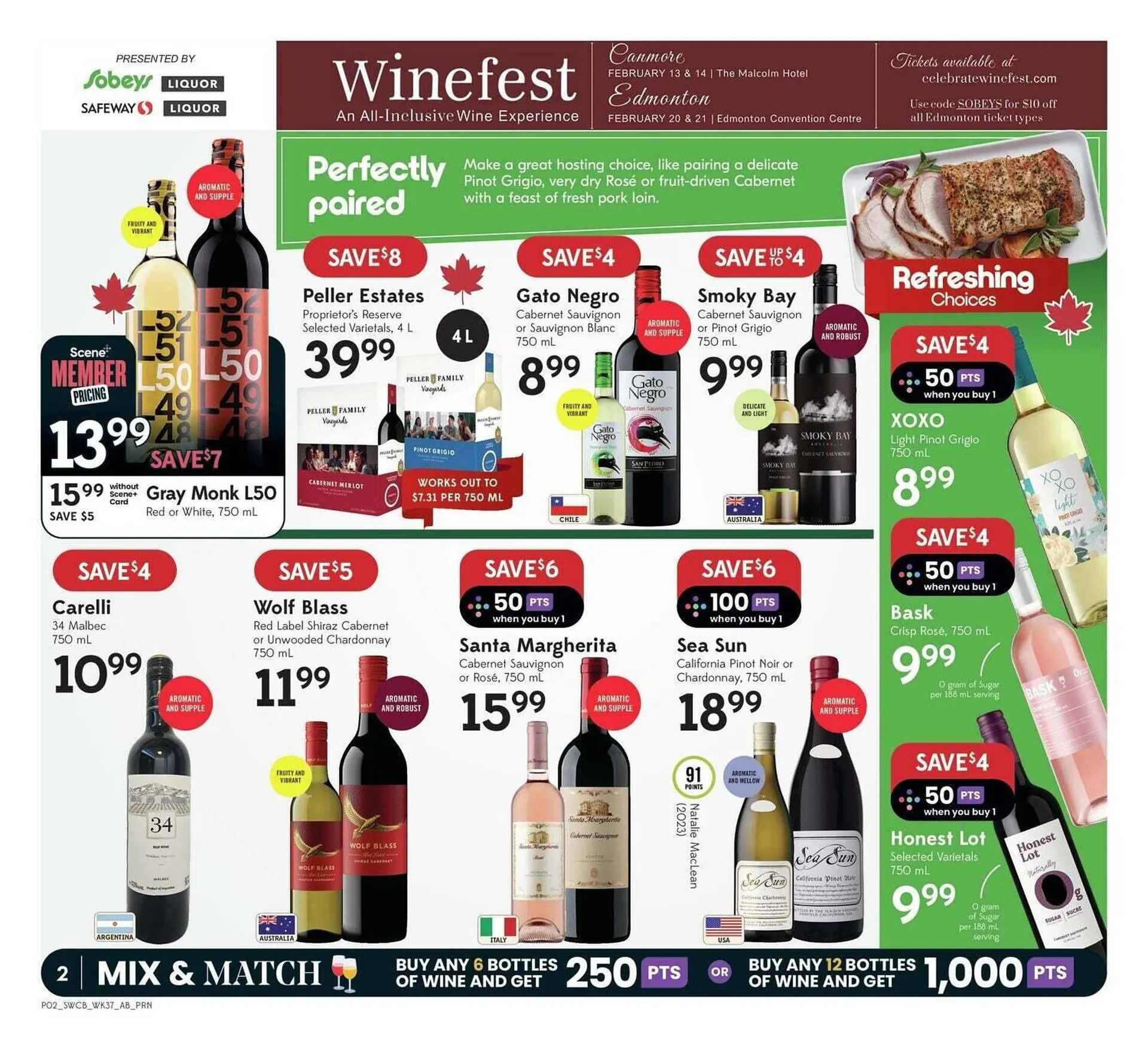 Safeway flyer from January 8 to January 15 2026 - flyer page 2