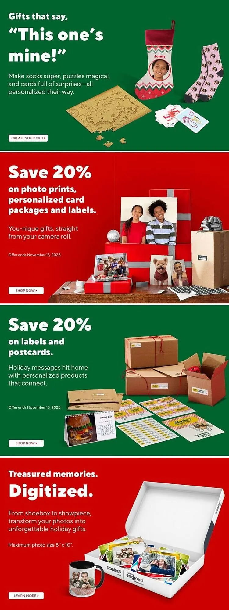 Staples flyer from November 7 to November 14 2025 - flyer page 7