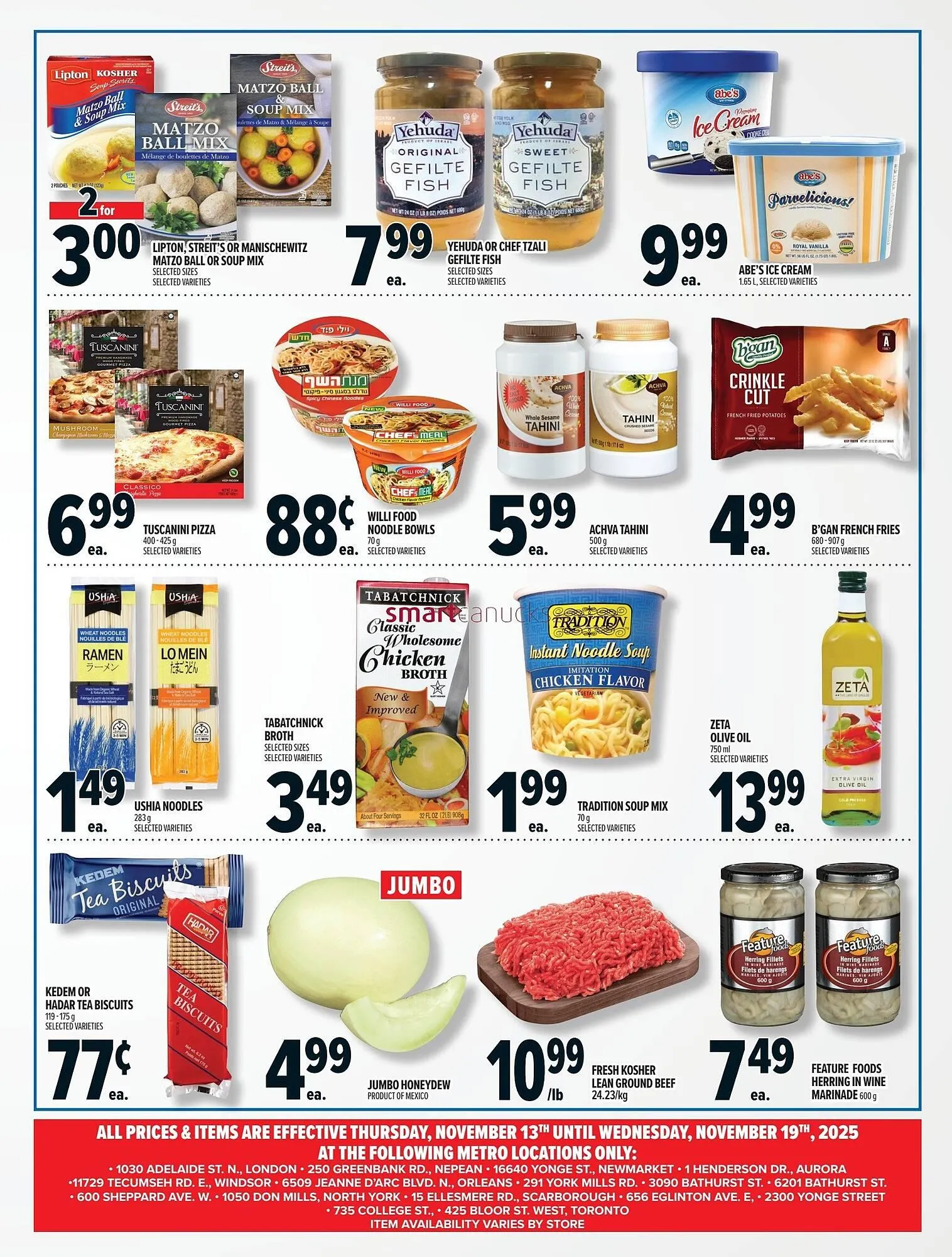 Metro flyer from November 13 to November 19 2025 - flyer page 3