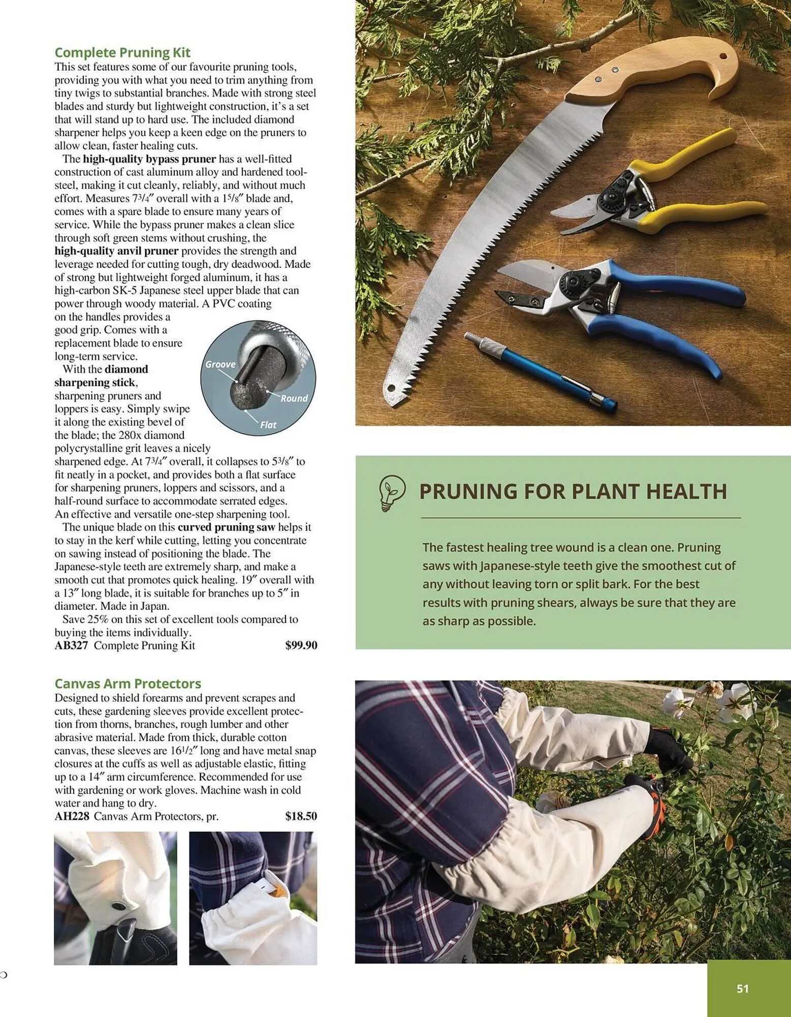 Lee Valley Tools flyer from July 8 to December 31 2025 - flyer page 51